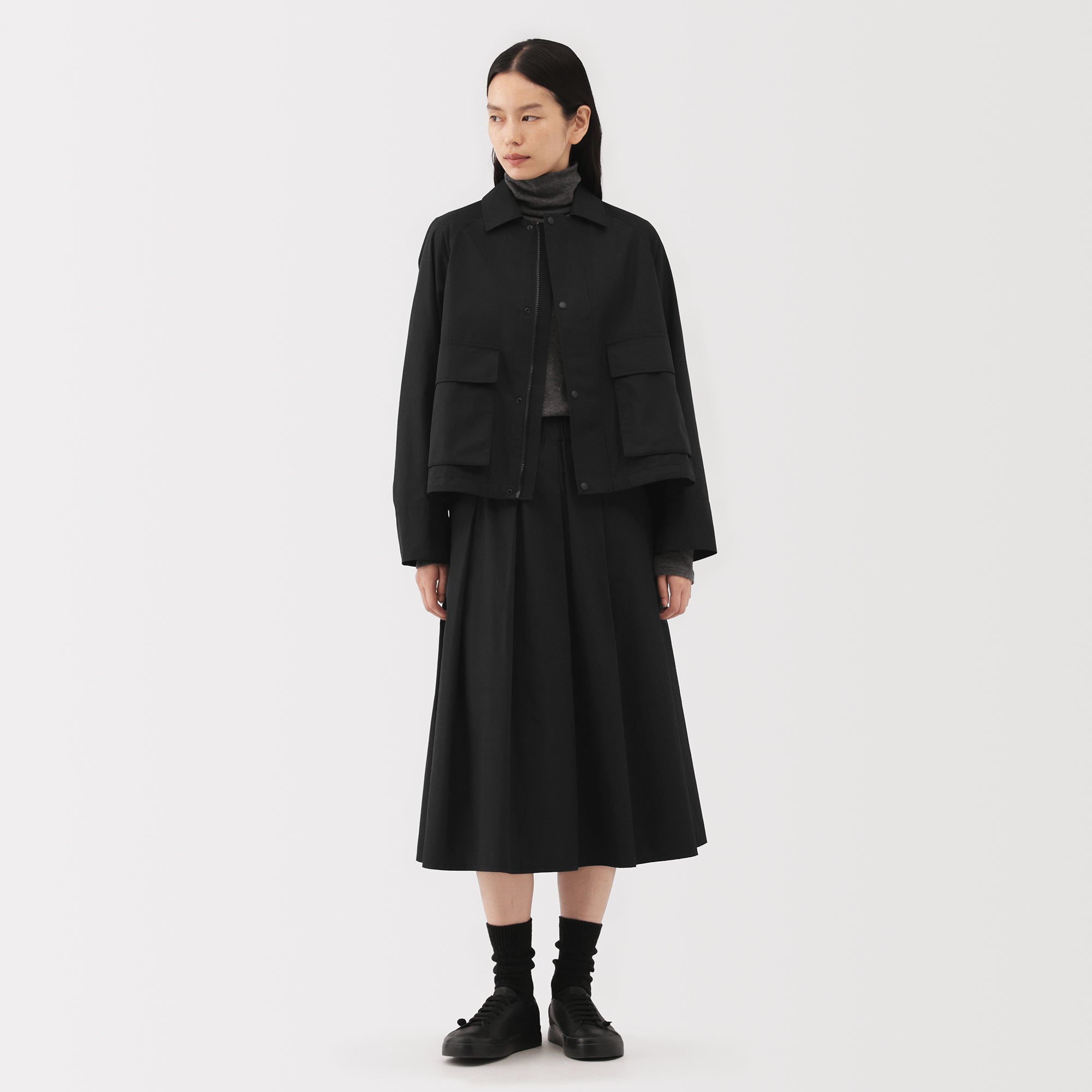 Labo Polyester Cotton Short Blouson - Image 10