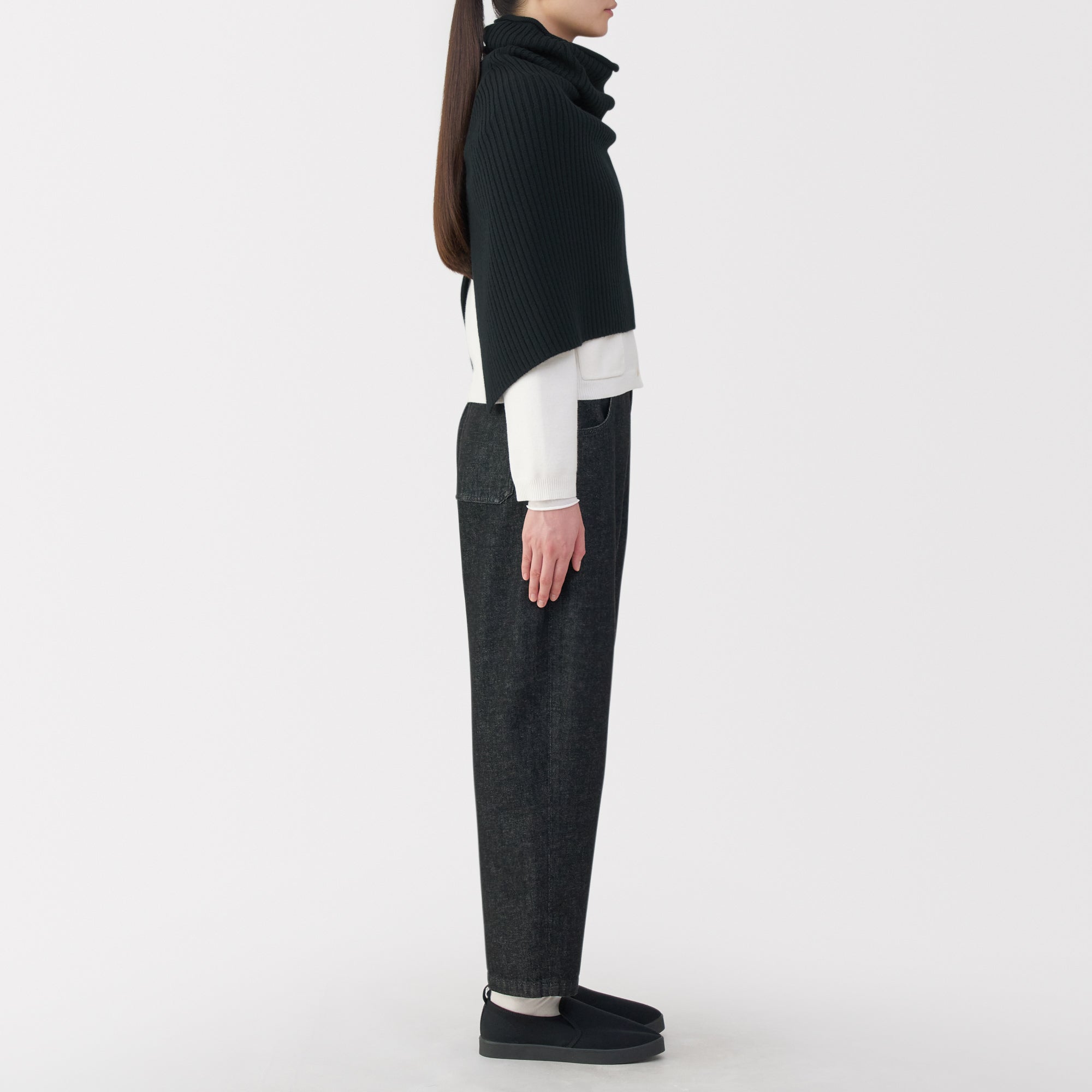 Non-Itchy Merino Wool Poncho - Image 11