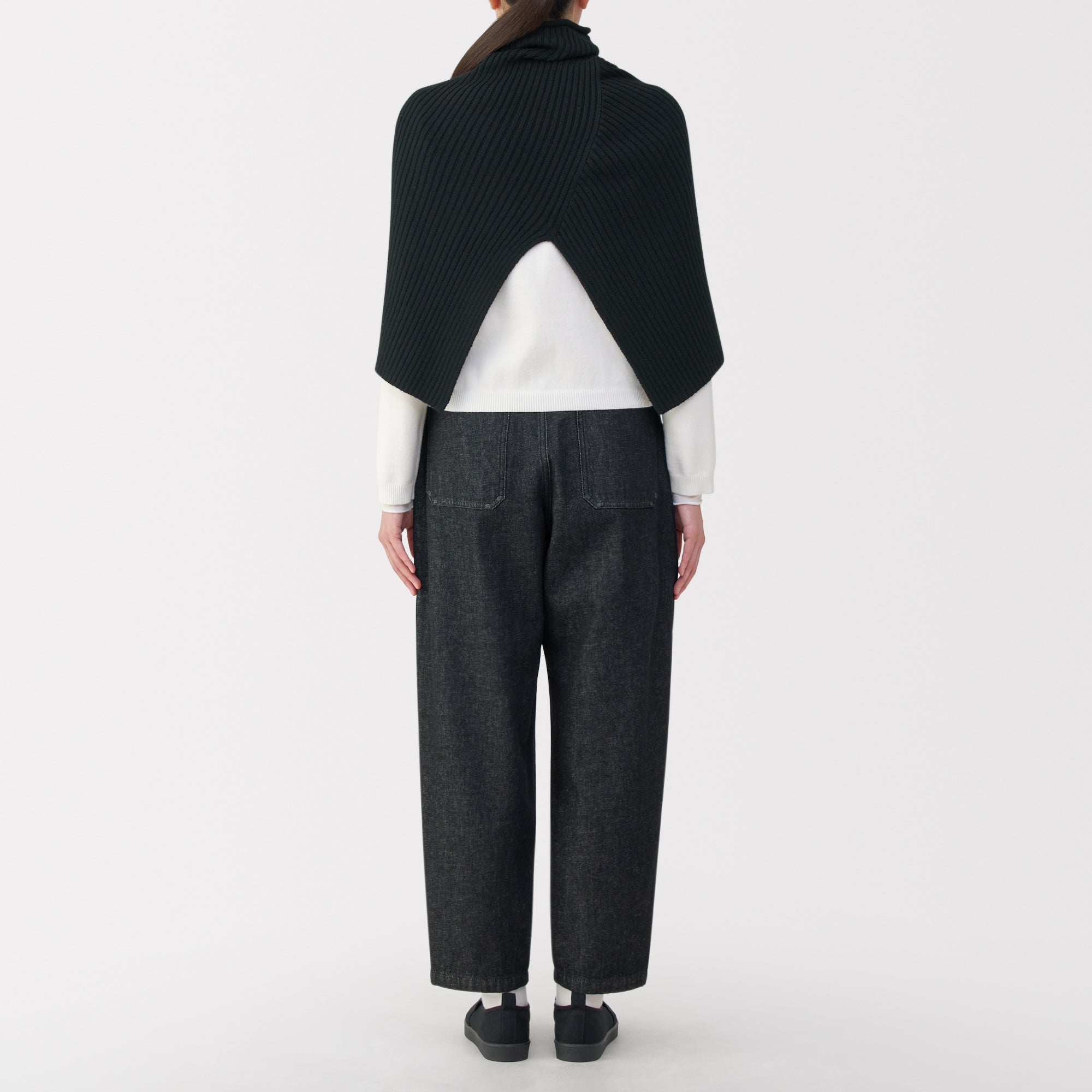 Non-Itchy Merino Wool Poncho - Image 12
