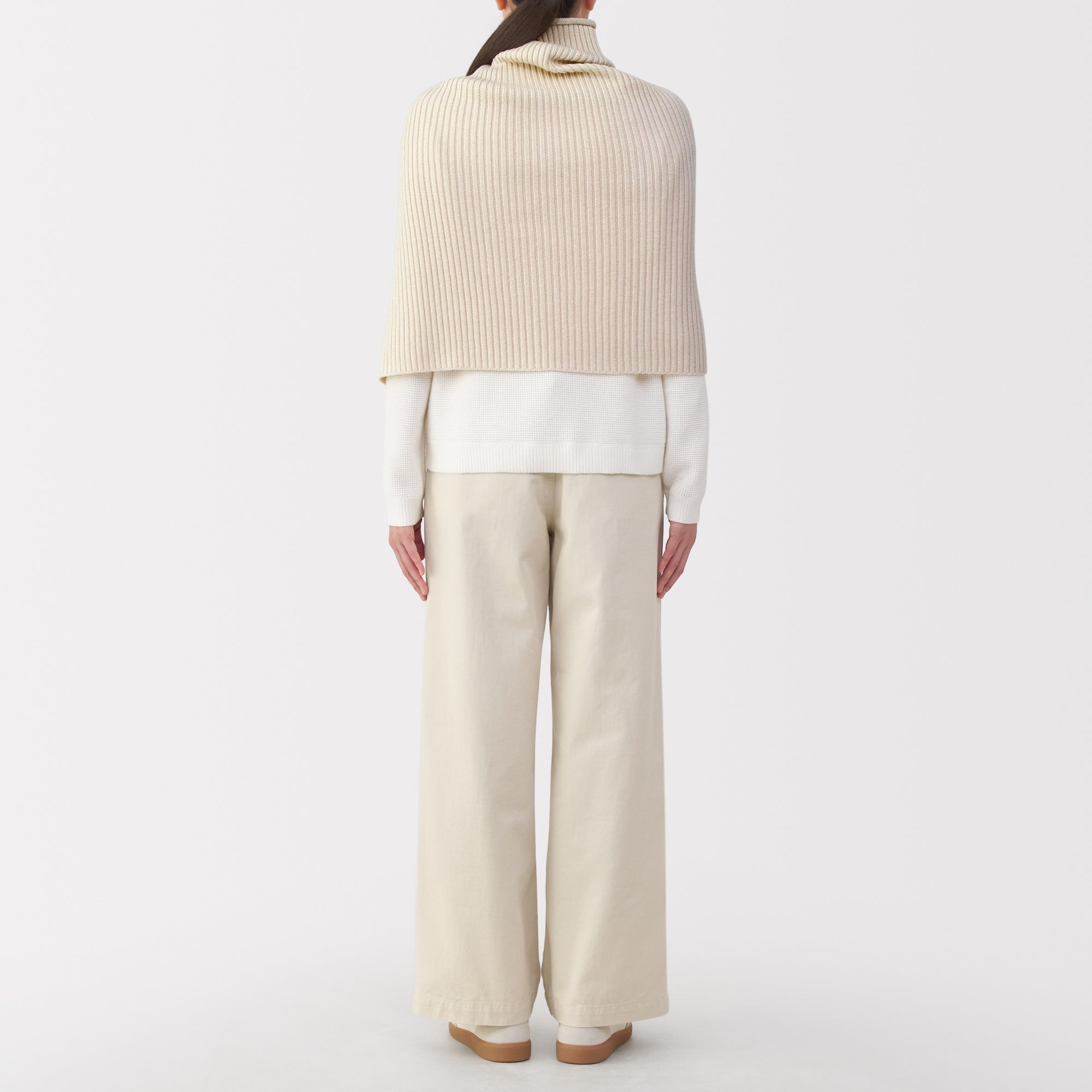 Non-Itchy Merino Wool Poncho - Image 18