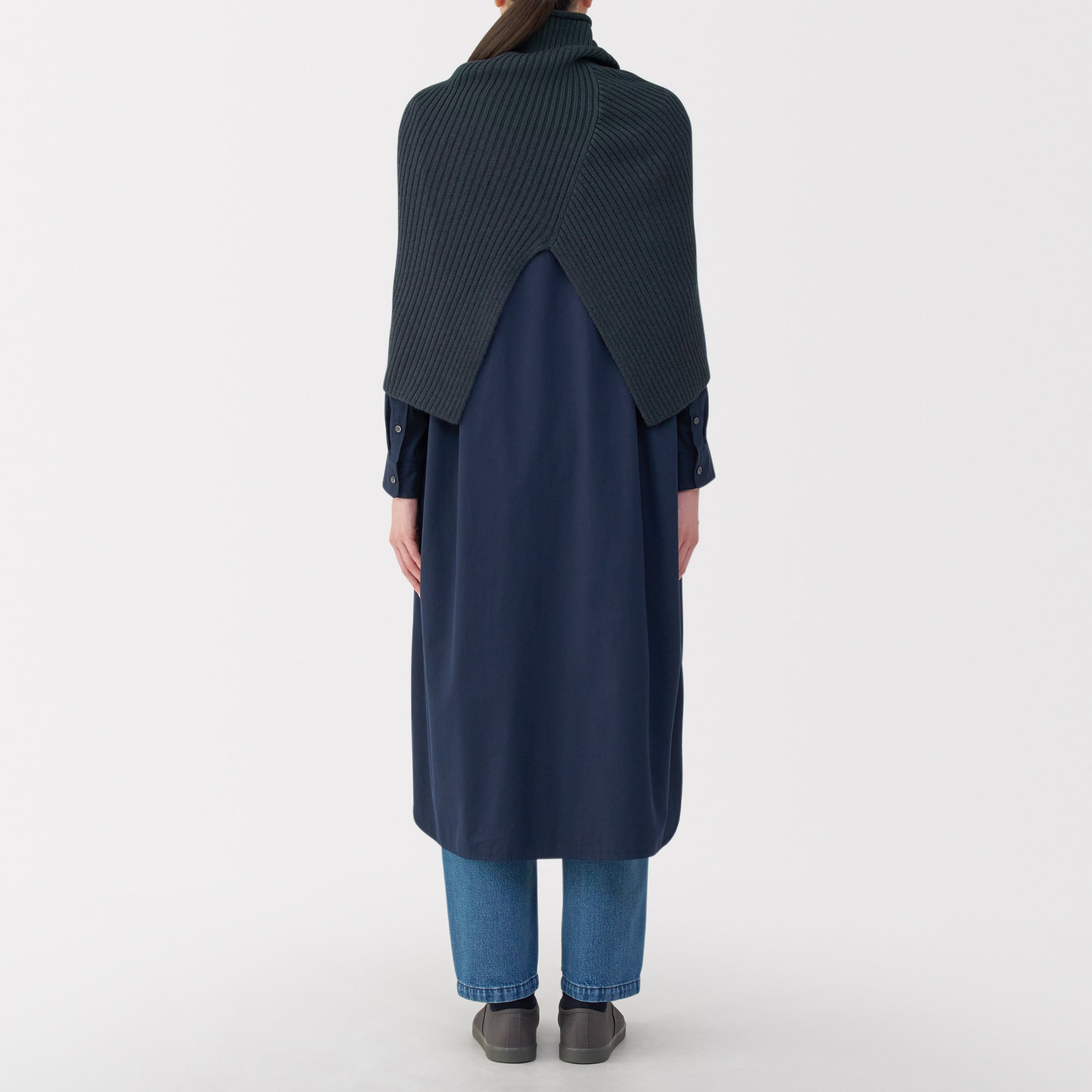 Non-Itchy Merino Wool Poncho - Image 24