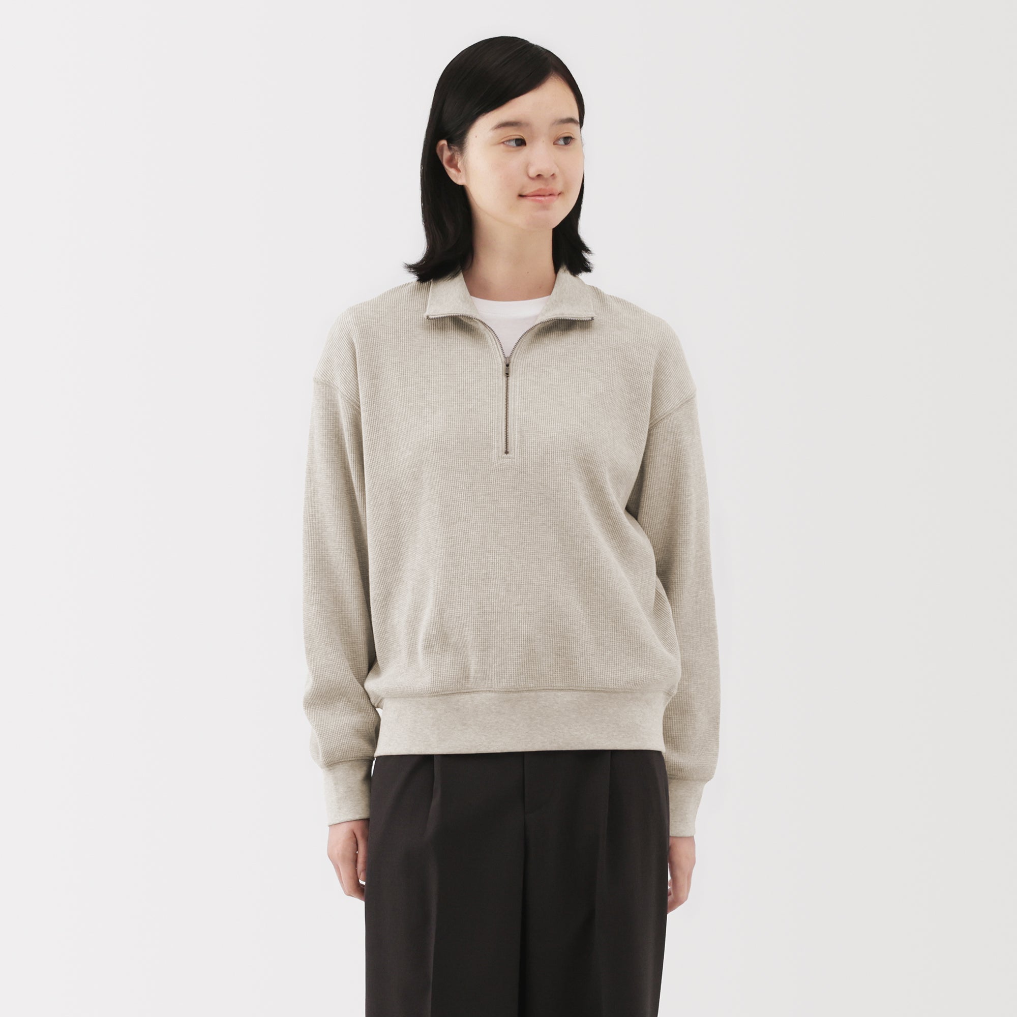 Waffle Half-Zip Pullover - Image 17