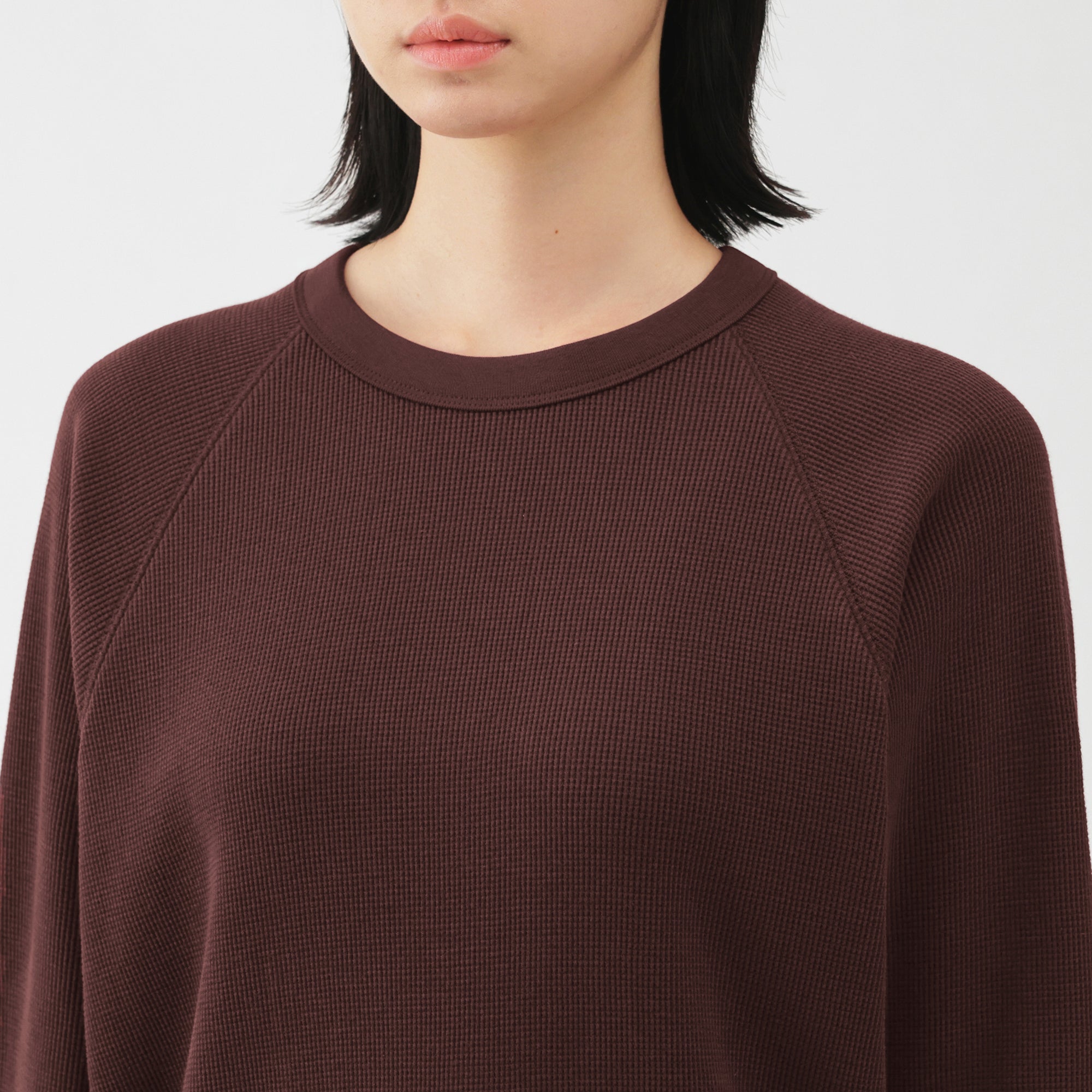Waffle Crew Neck T-Shirt - Image 21