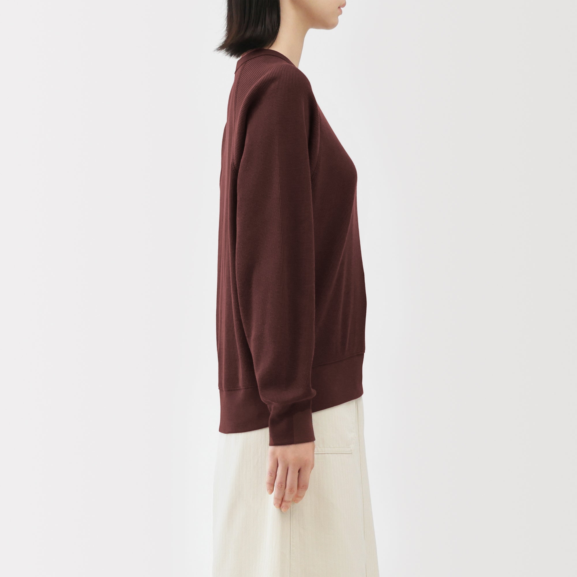 Waffle Crew Neck T-Shirt - Image 26