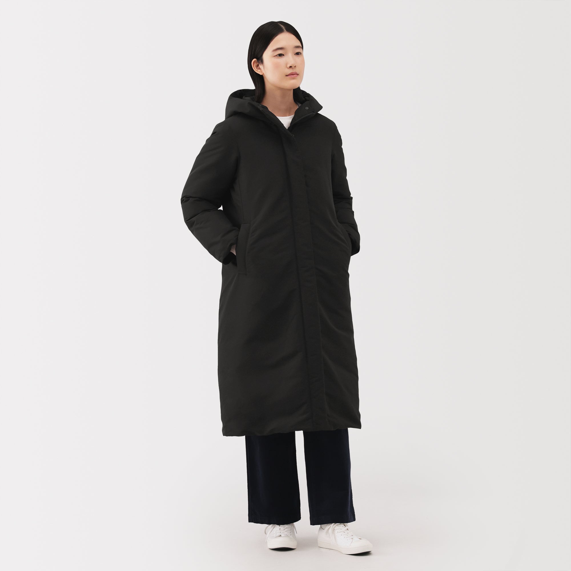 Water-Repellent Down Long Coat - Image 15