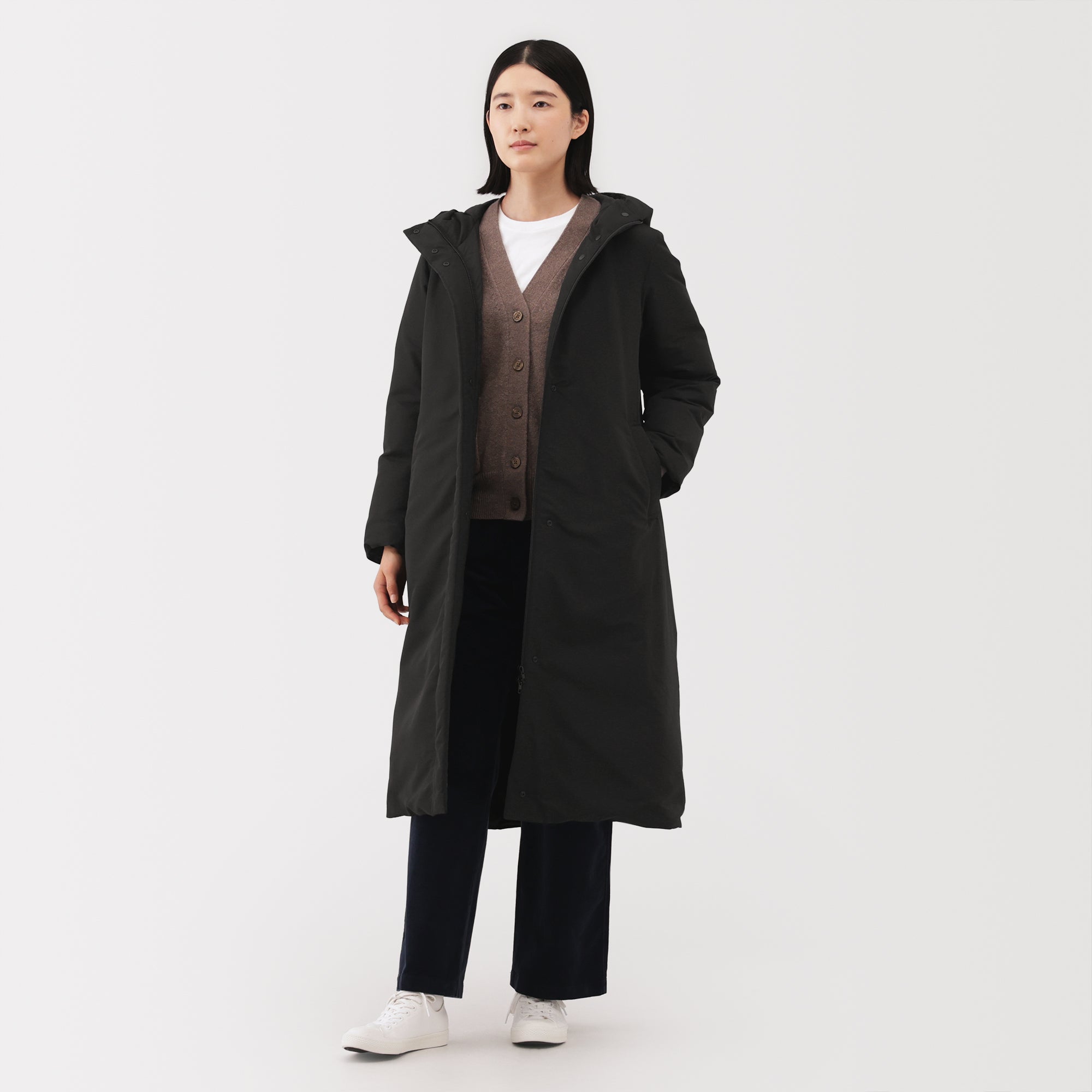 Water-Repellent Down Long Coat - Image 14