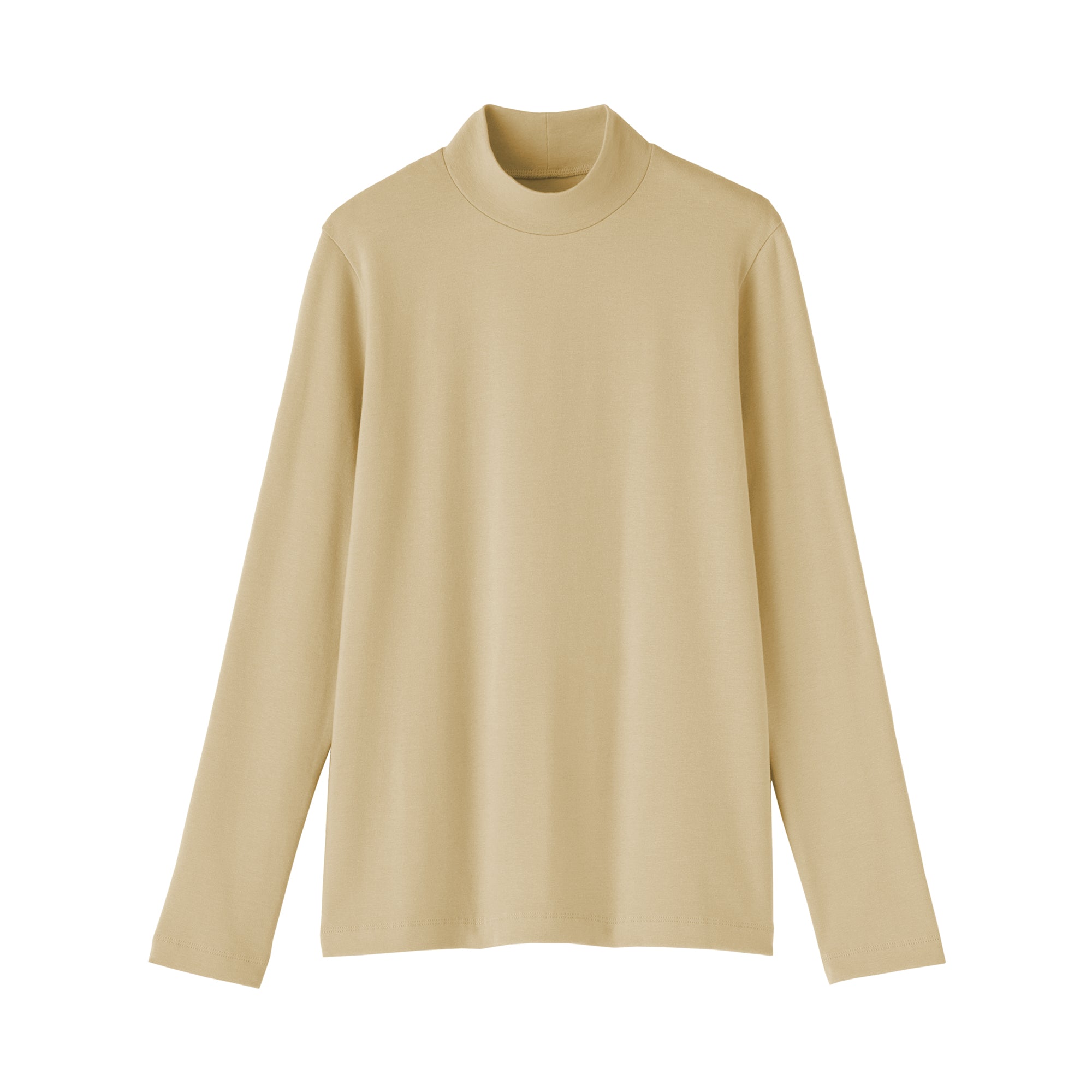 Brushed Mock Neck T-Shirt - Image 30