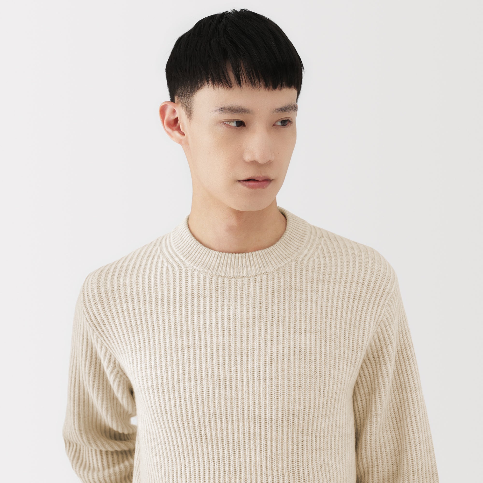 Labo Merino Wool Elbow Patch Sweater - Image 8