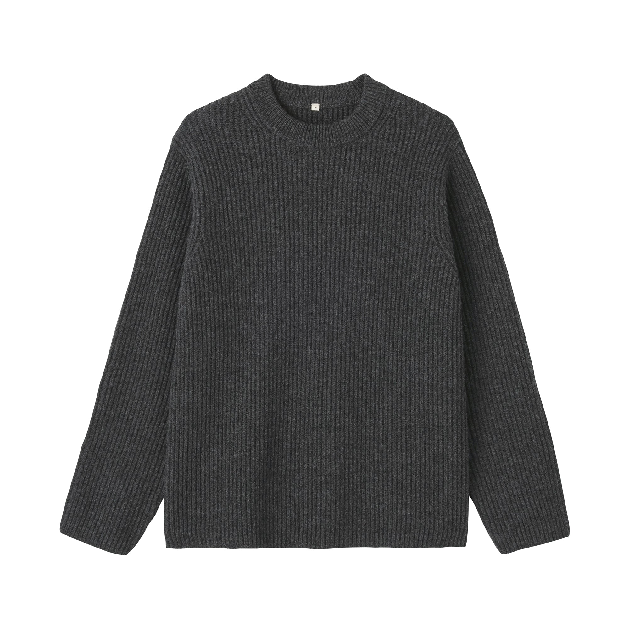 Labo Merino Wool Elbow Patch Sweater - Image 2