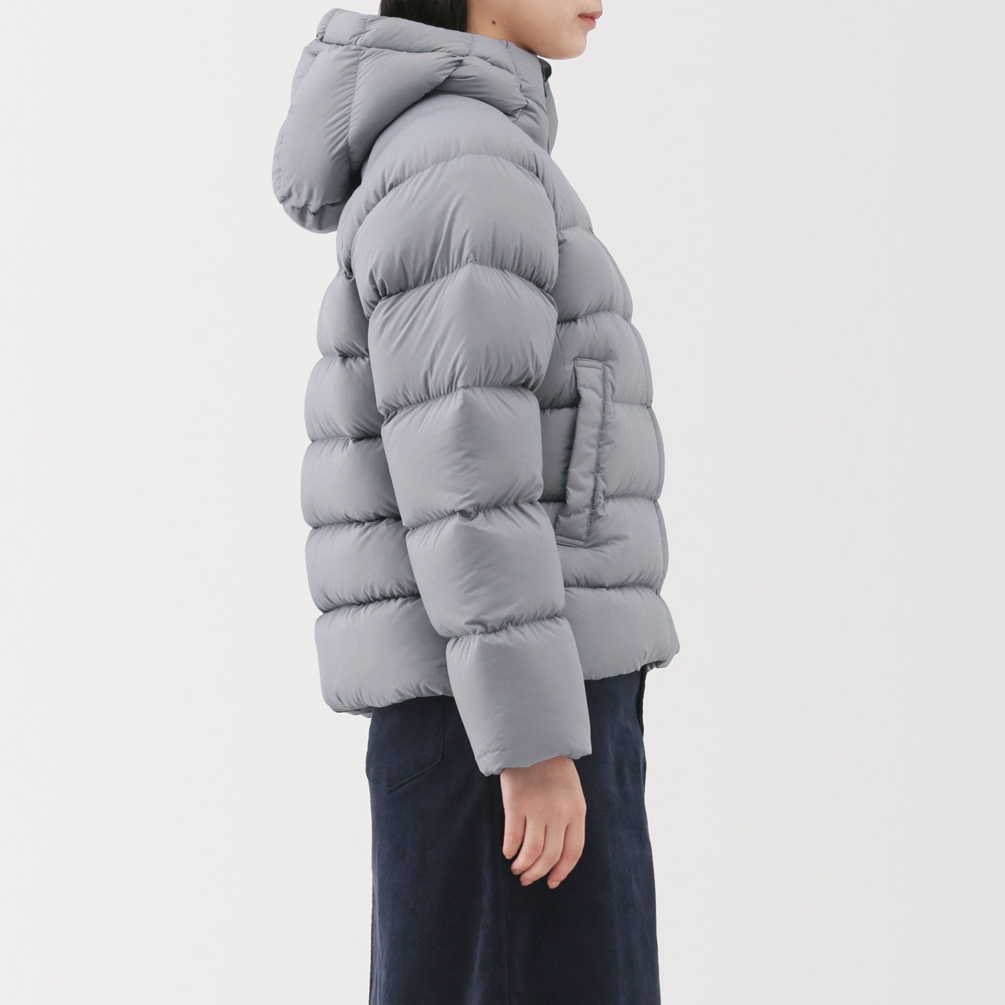 Lightweight Down Hooded Jacket - Image 25