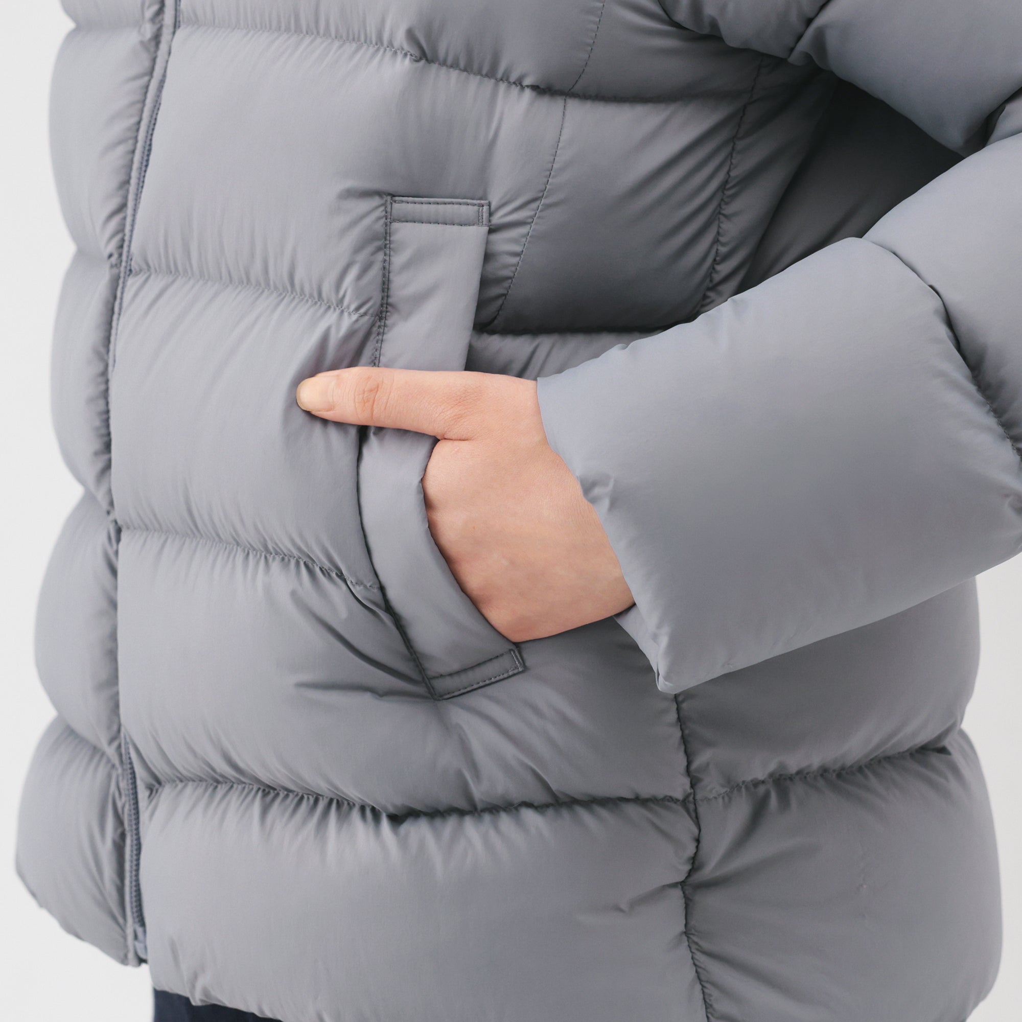Lightweight Down Hooded Jacket - Image 28