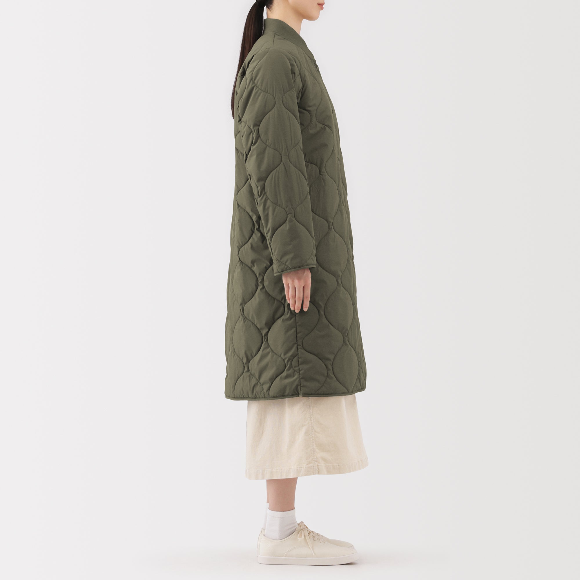 Padded Quilted Coat - Image 15