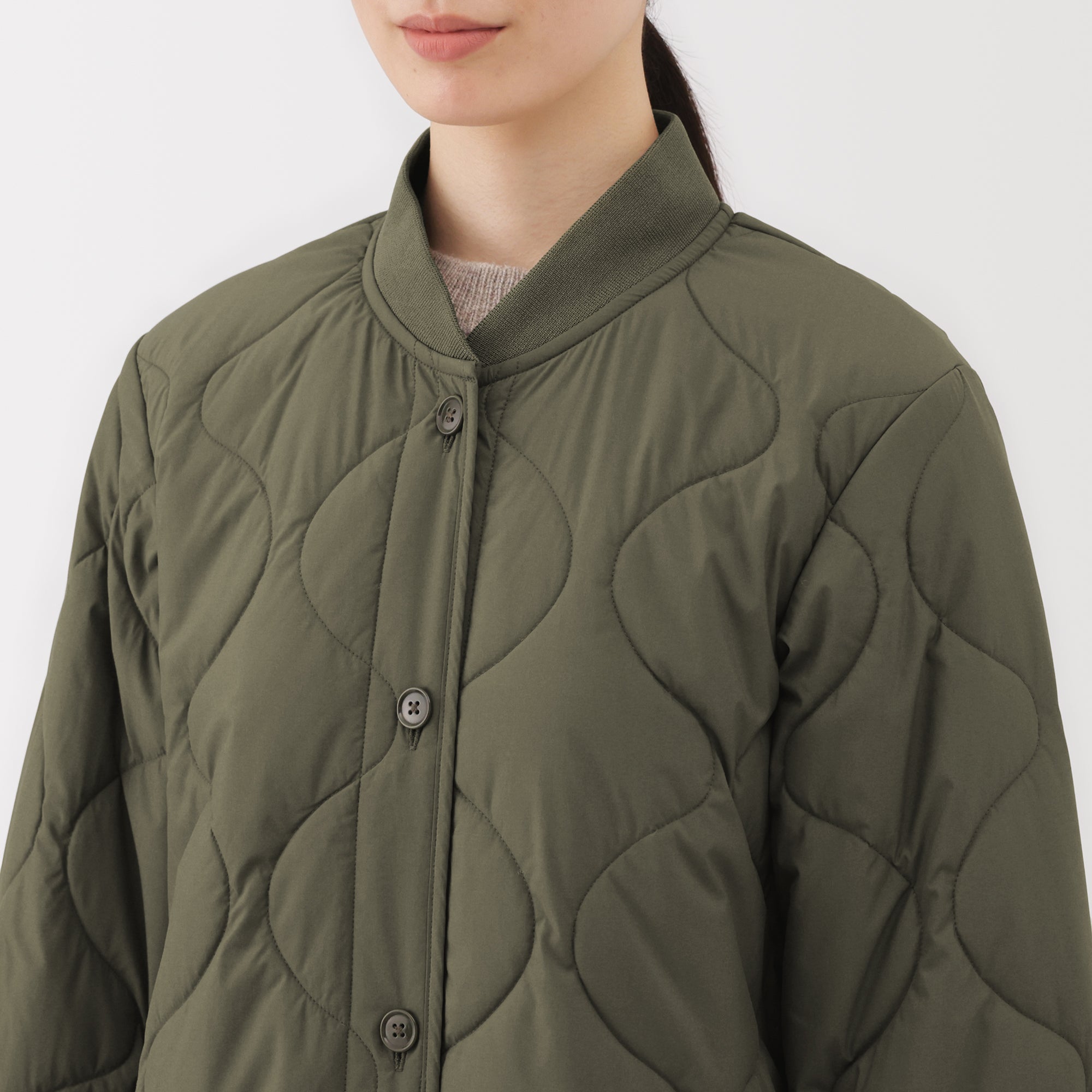 Padded Quilted Coat - Image 17