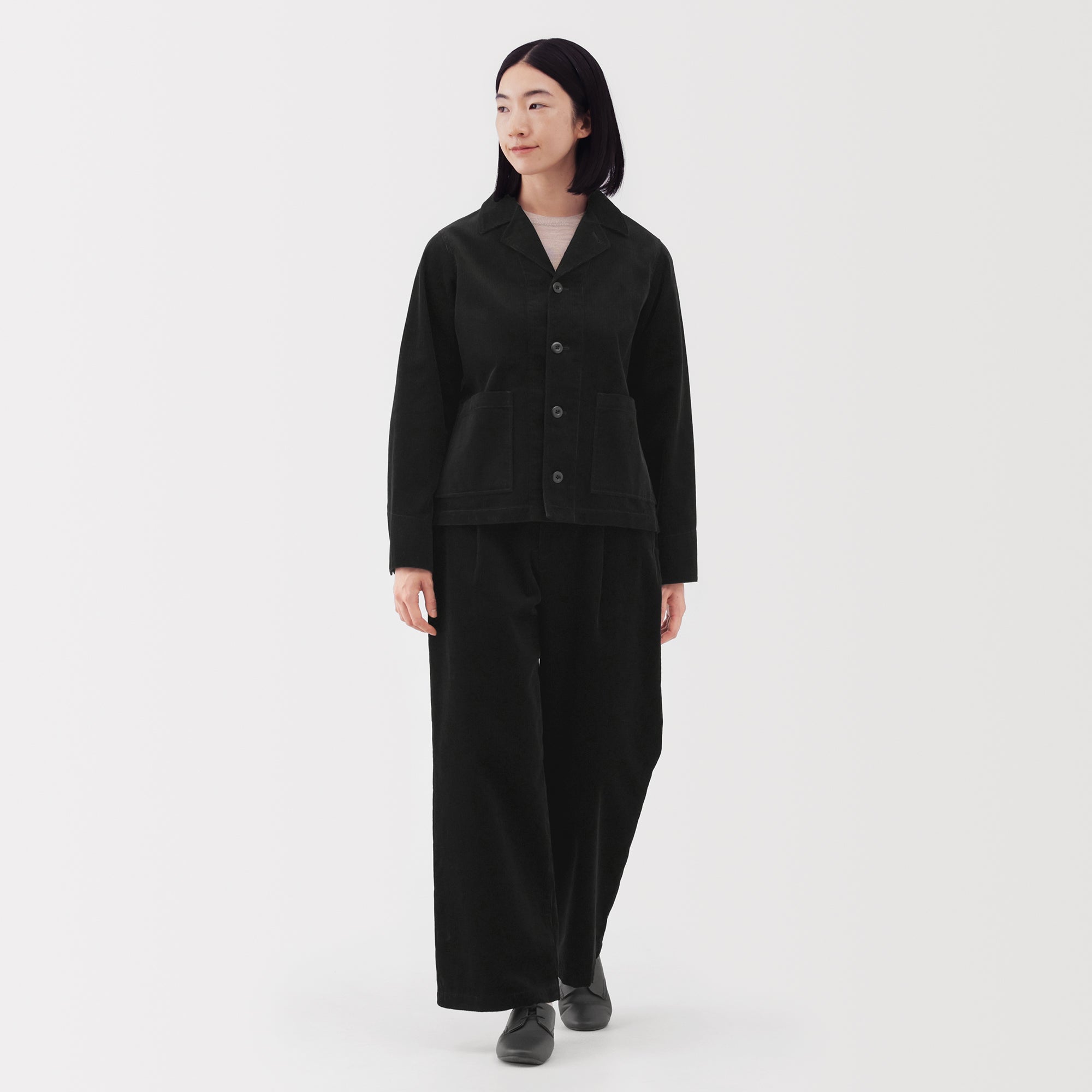 Kapok Blend Corduroy Jacket - Image 4