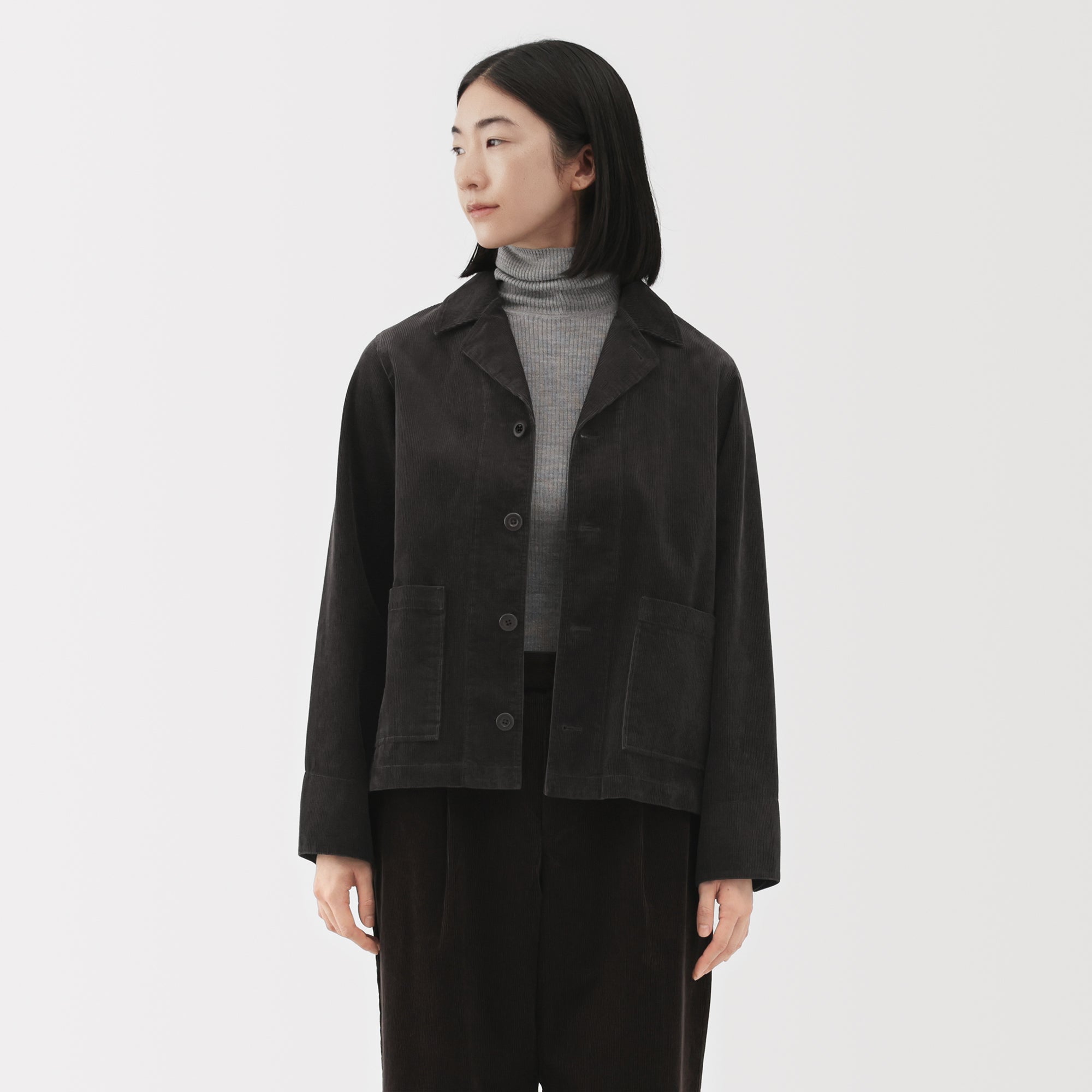 Kapok Blend Corduroy Jacket - Image 21