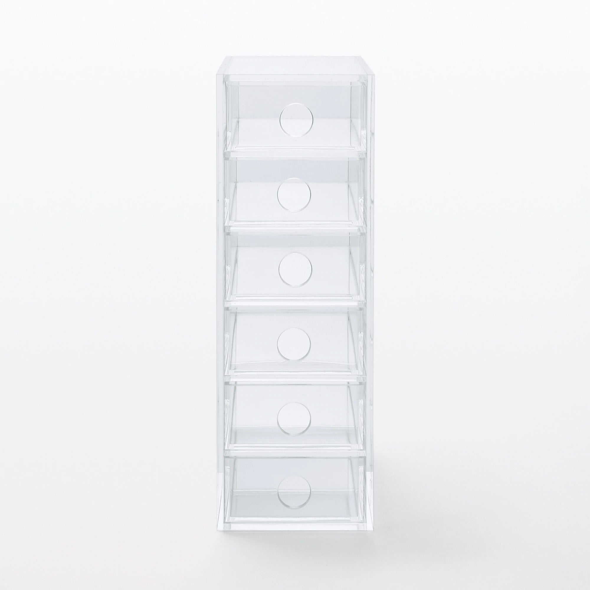 Acrylic Storage 6 Drawers Cubby - Image 3