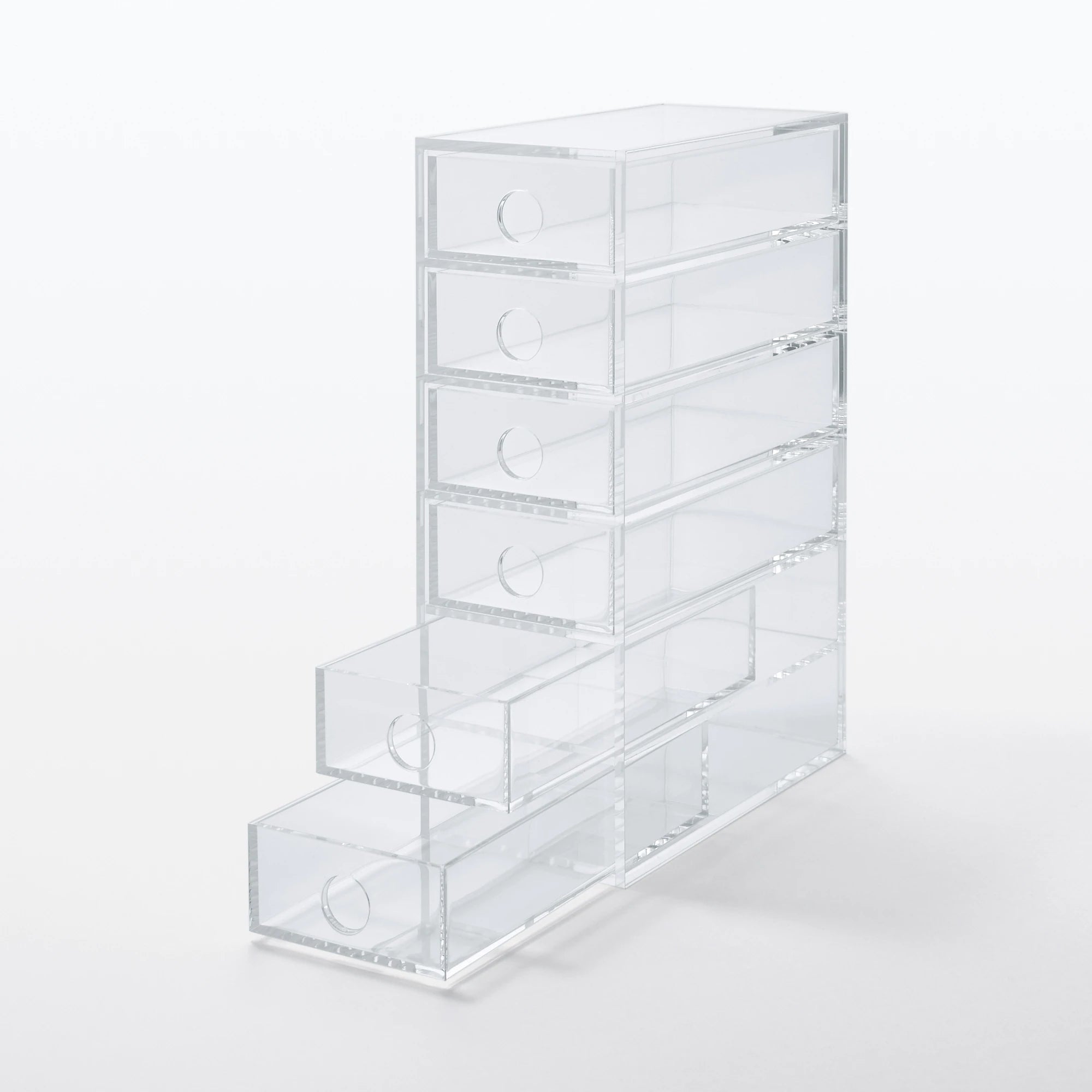 Acrylic Storage 6 Drawers Cubby - Image 4