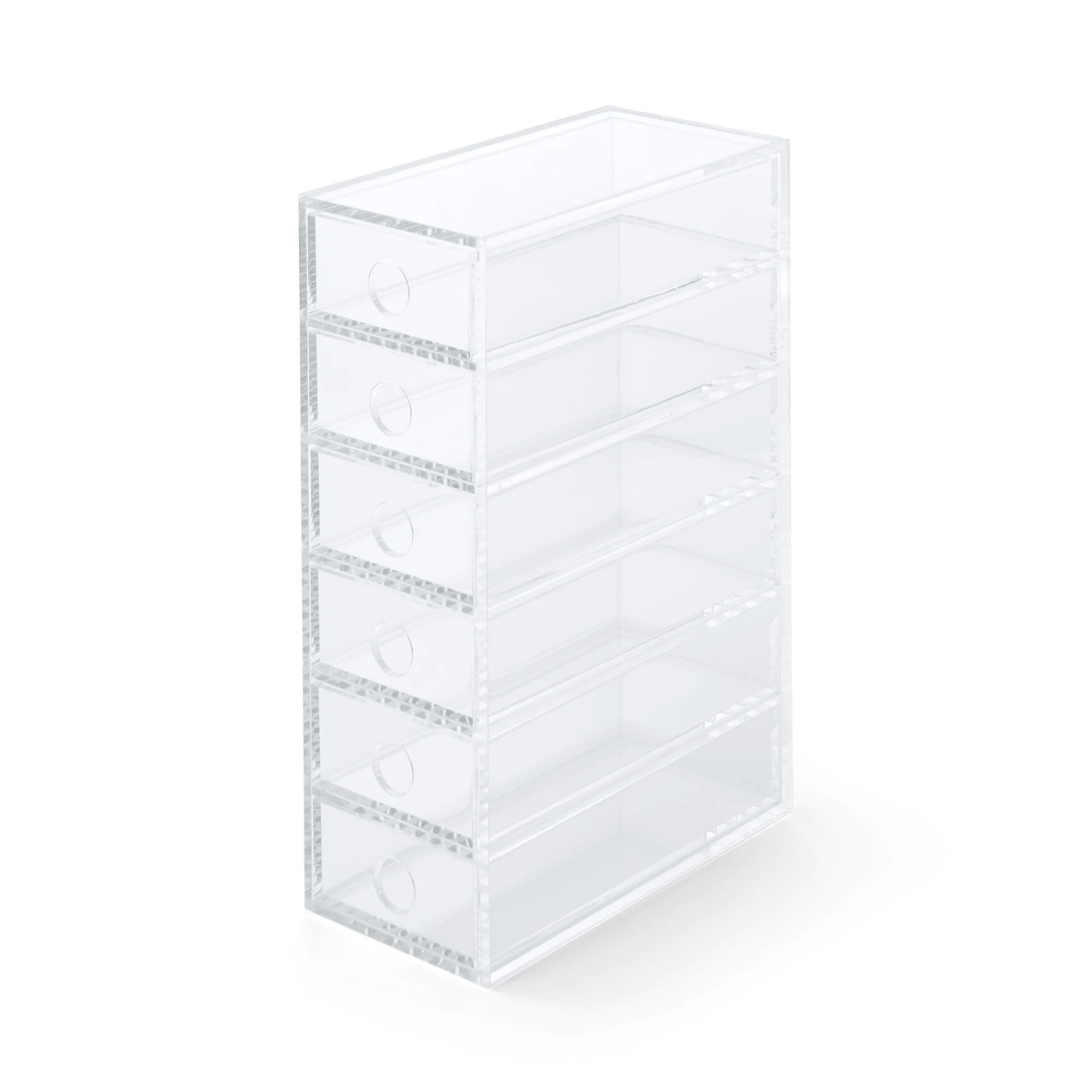 Acrylic Storage 6 Drawers Cubby - Image 2
