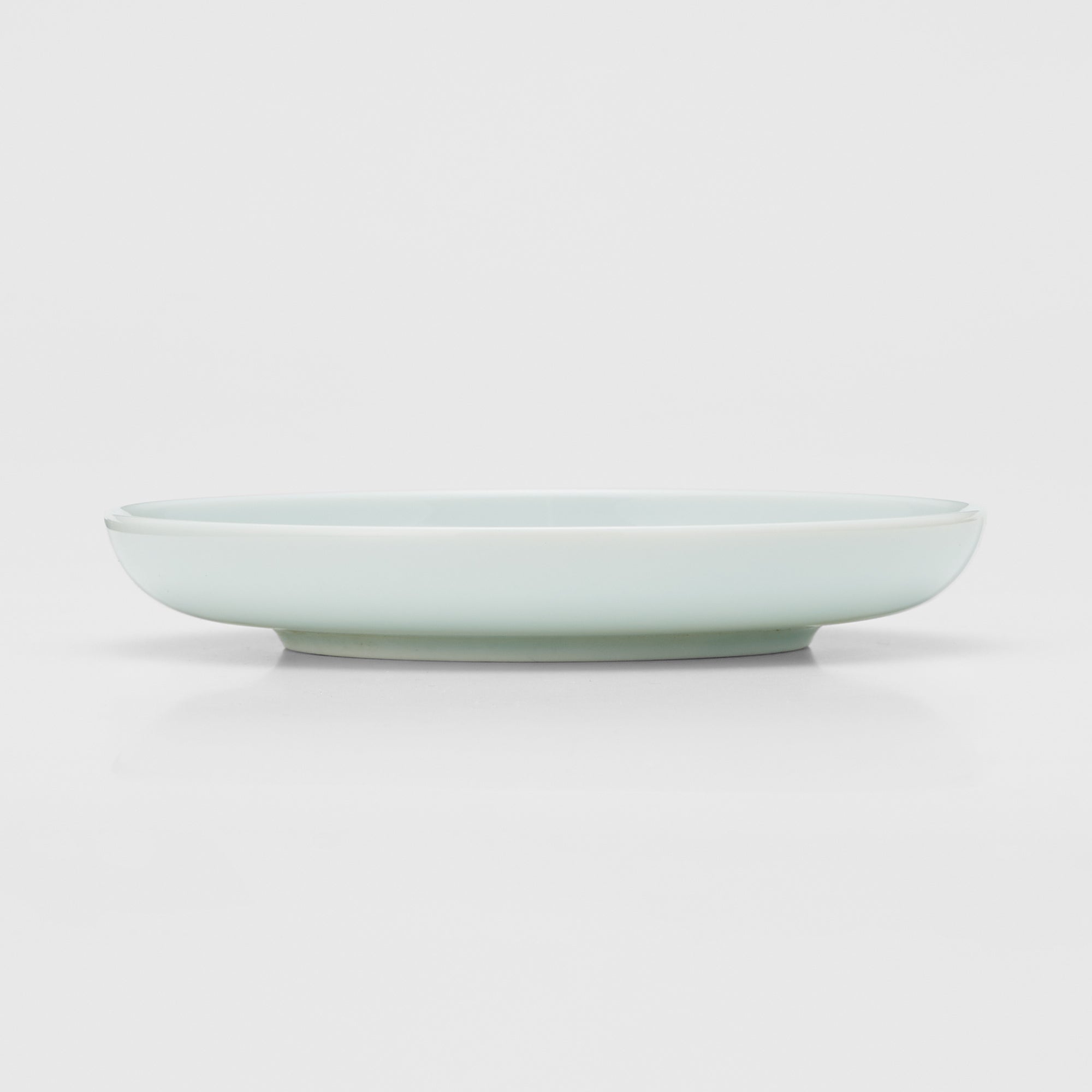 Blue White Porcelain Round Dish 5.3 x 0.8 - Image 2