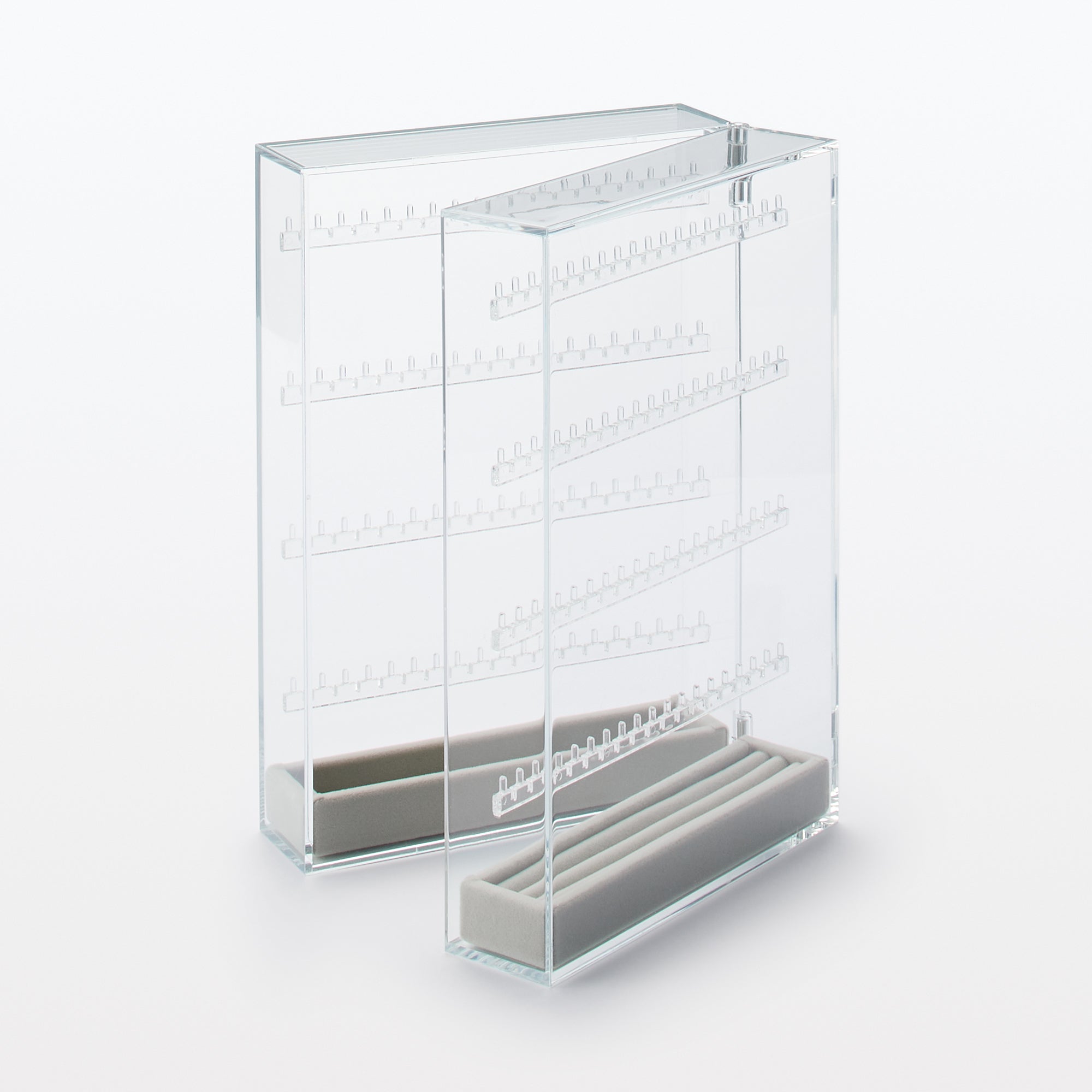 Acrylic Stand Case for Earrings & Necklace (Double Sided) - Image 8
