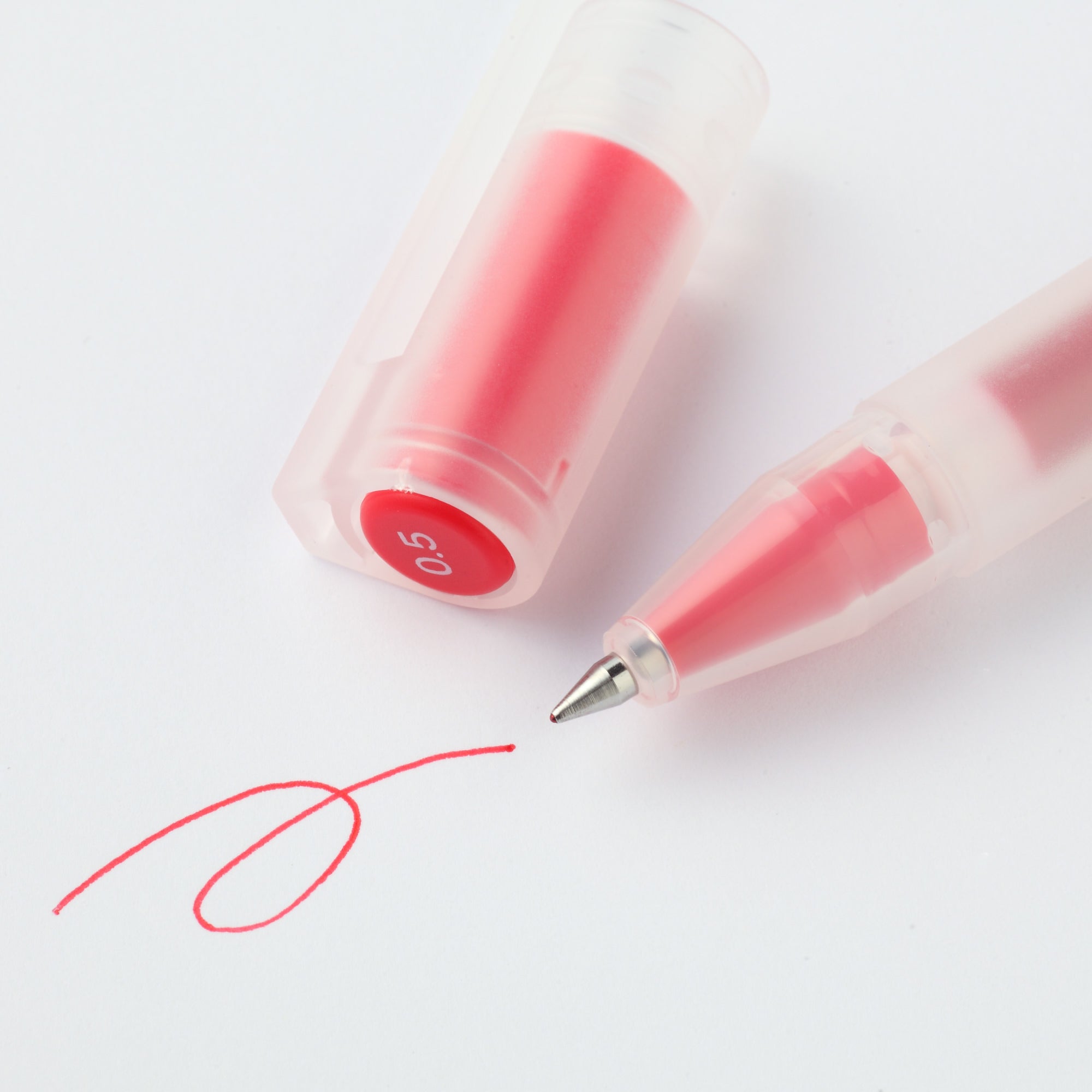 Gel Ink Cap Type Ballpoint Pen 0.5mm - Image 2