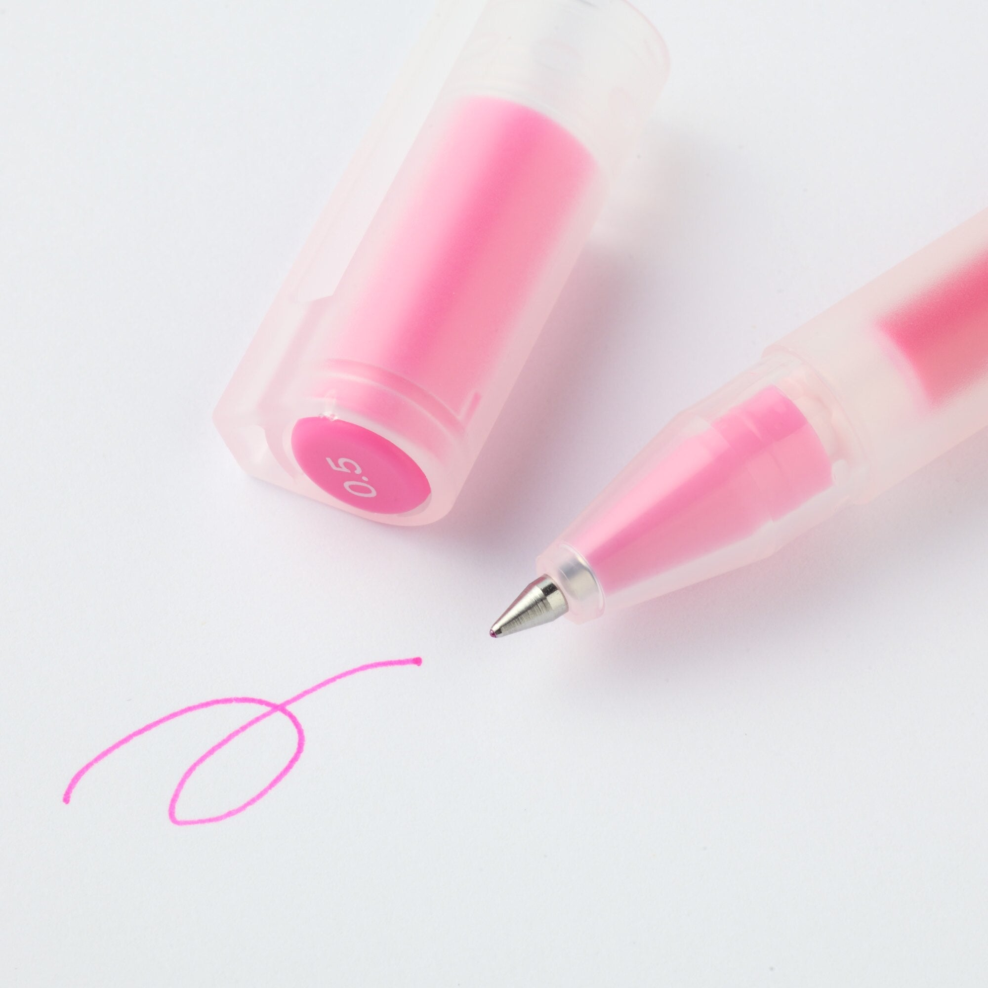 Gel Ink Cap Type Ballpoint Pen 0.5mm - Image 10