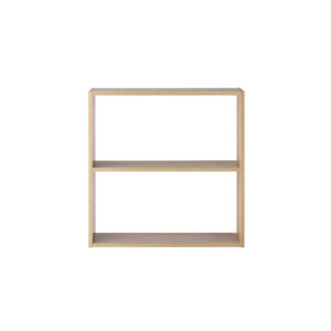 Oak Stacking Shelf - Wide Type - 2 Tiers