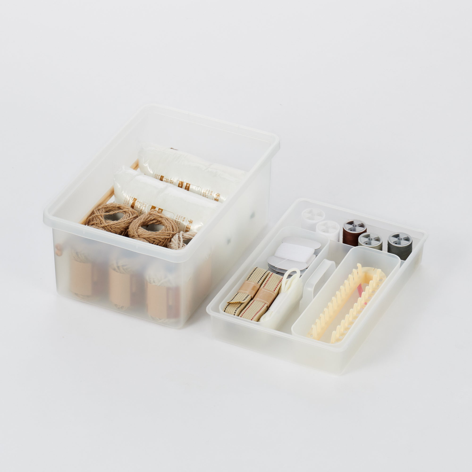 Polypropylene Storage Box - Medium (W14.6 x D9.8 x H6.3) - Image 7