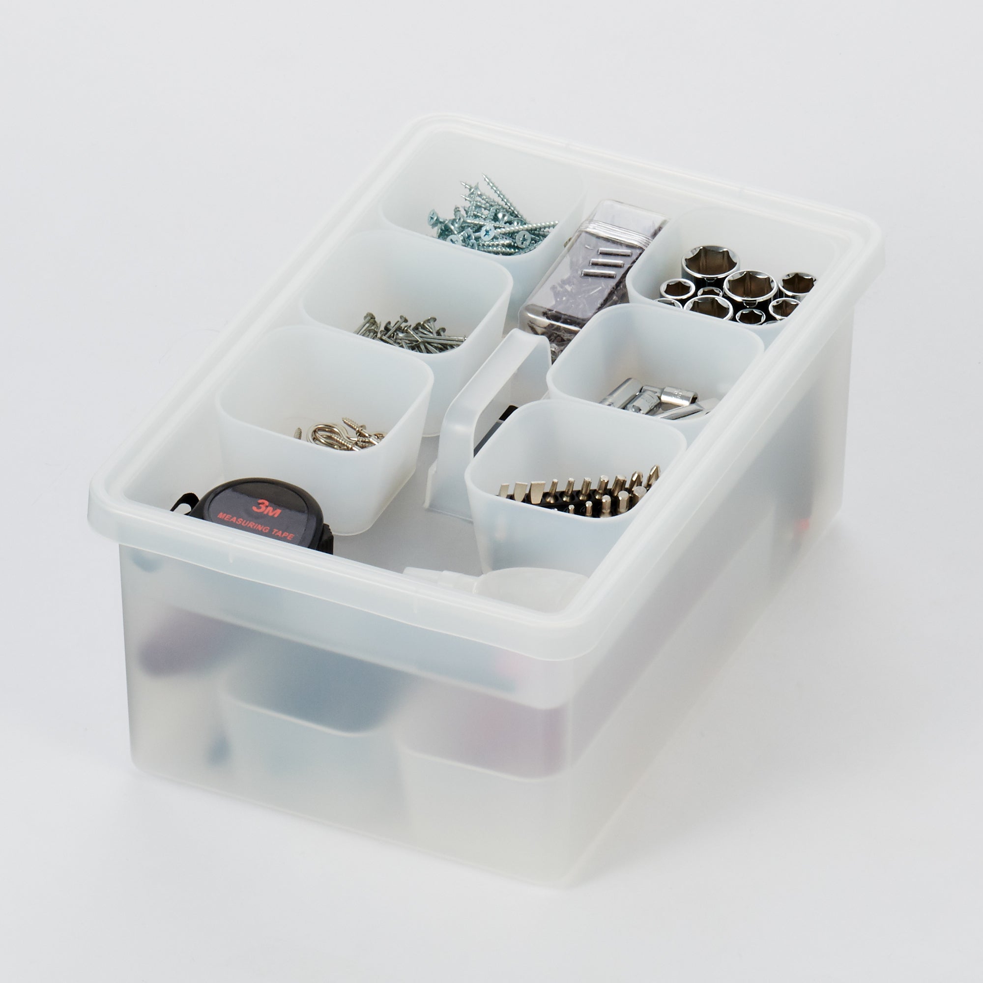 Polypropylene Storage Box - Medium (W14.6 x D9.8 x H6.3) - Image 9