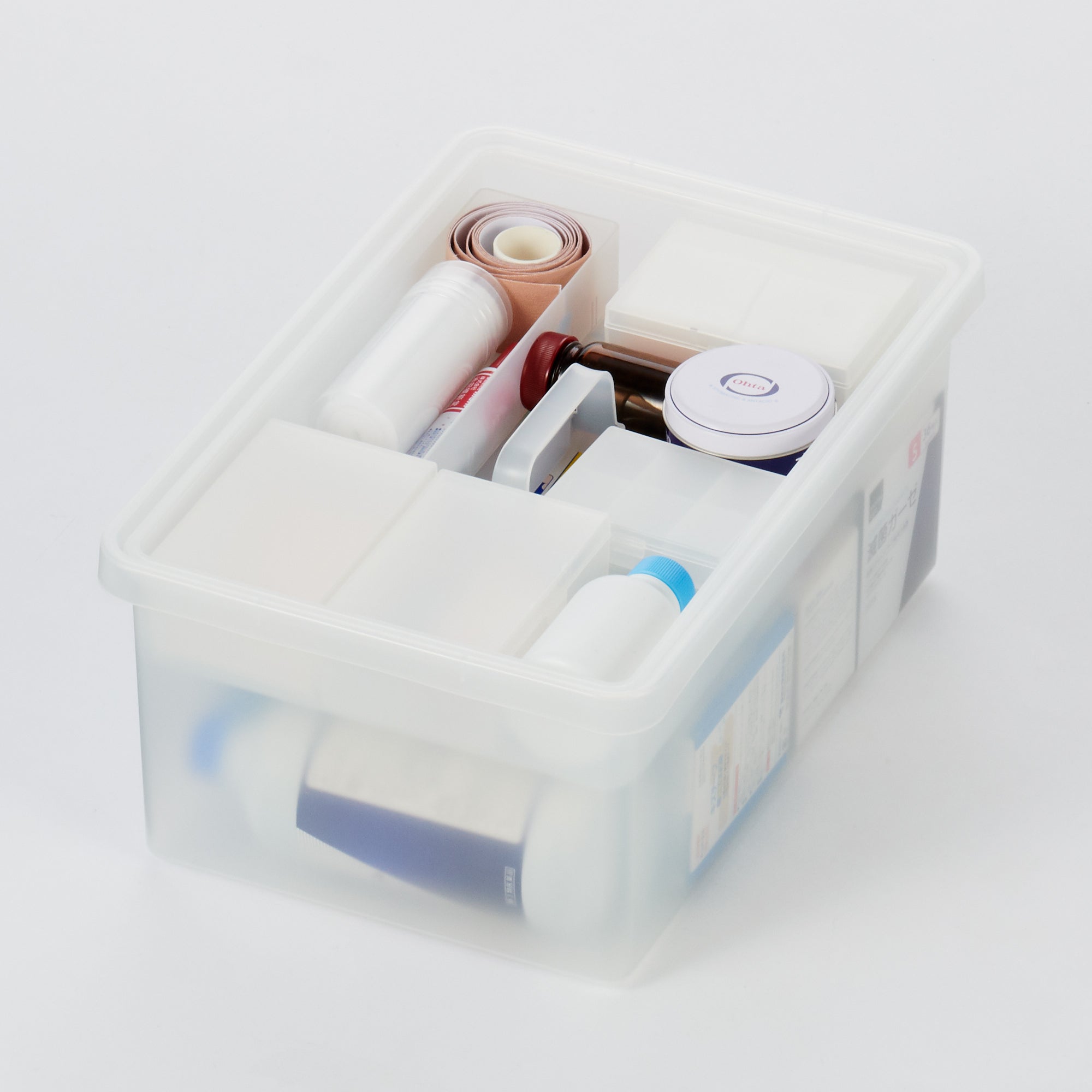Polypropylene Storage Box - Medium (W14.6 x D9.8 x H6.3) - Image 12