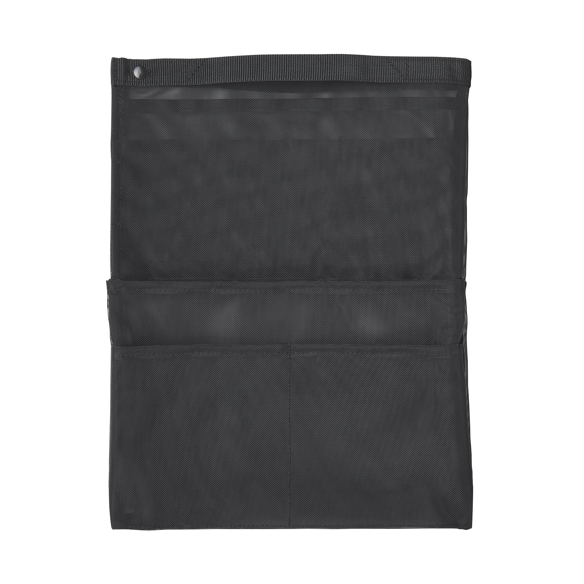 Nylon Mesh Bag Organizer Vertical A4 - Black - Image 2