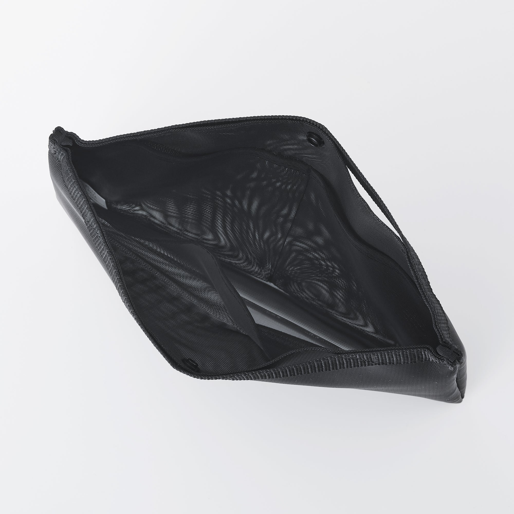 Nylon Mesh Bag Organizer A5 - Black - Image 3