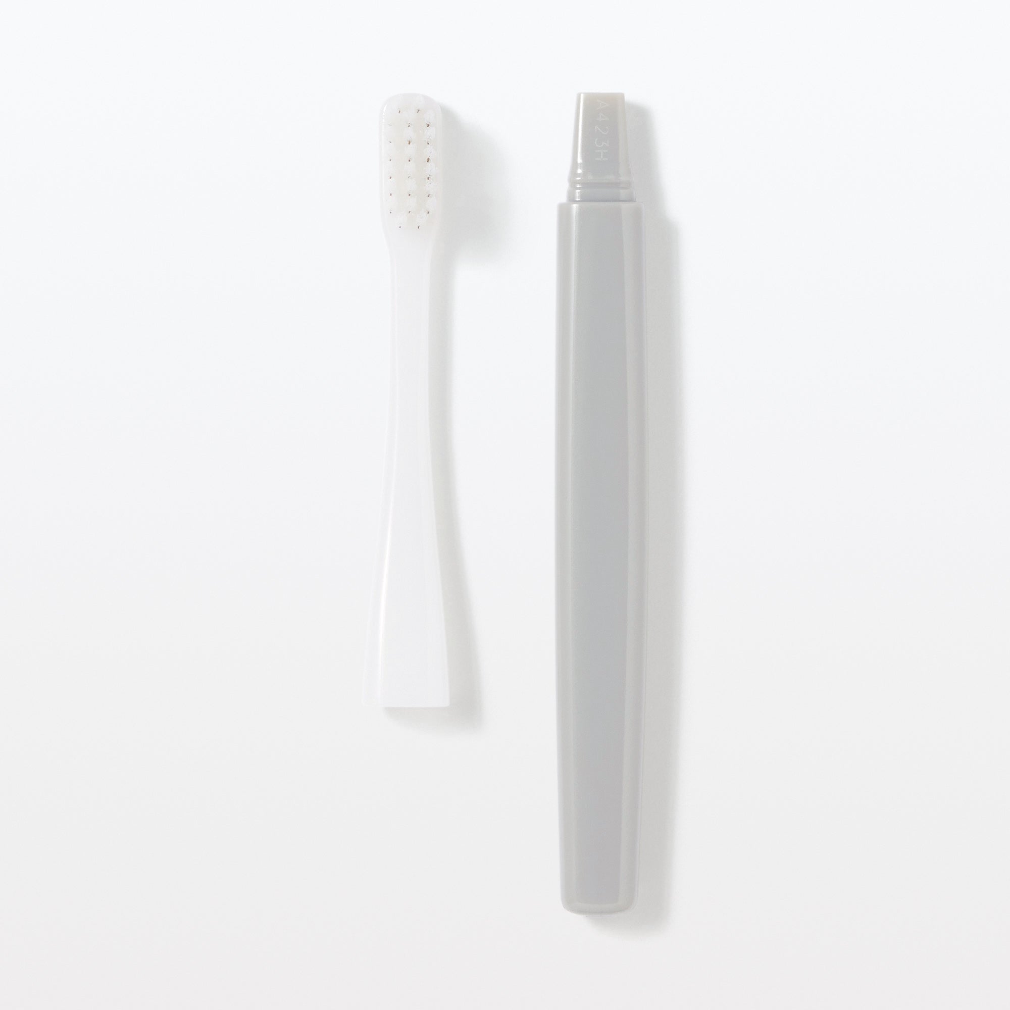 Replaceable Head Medium Toothbrush - Gray - Image 2