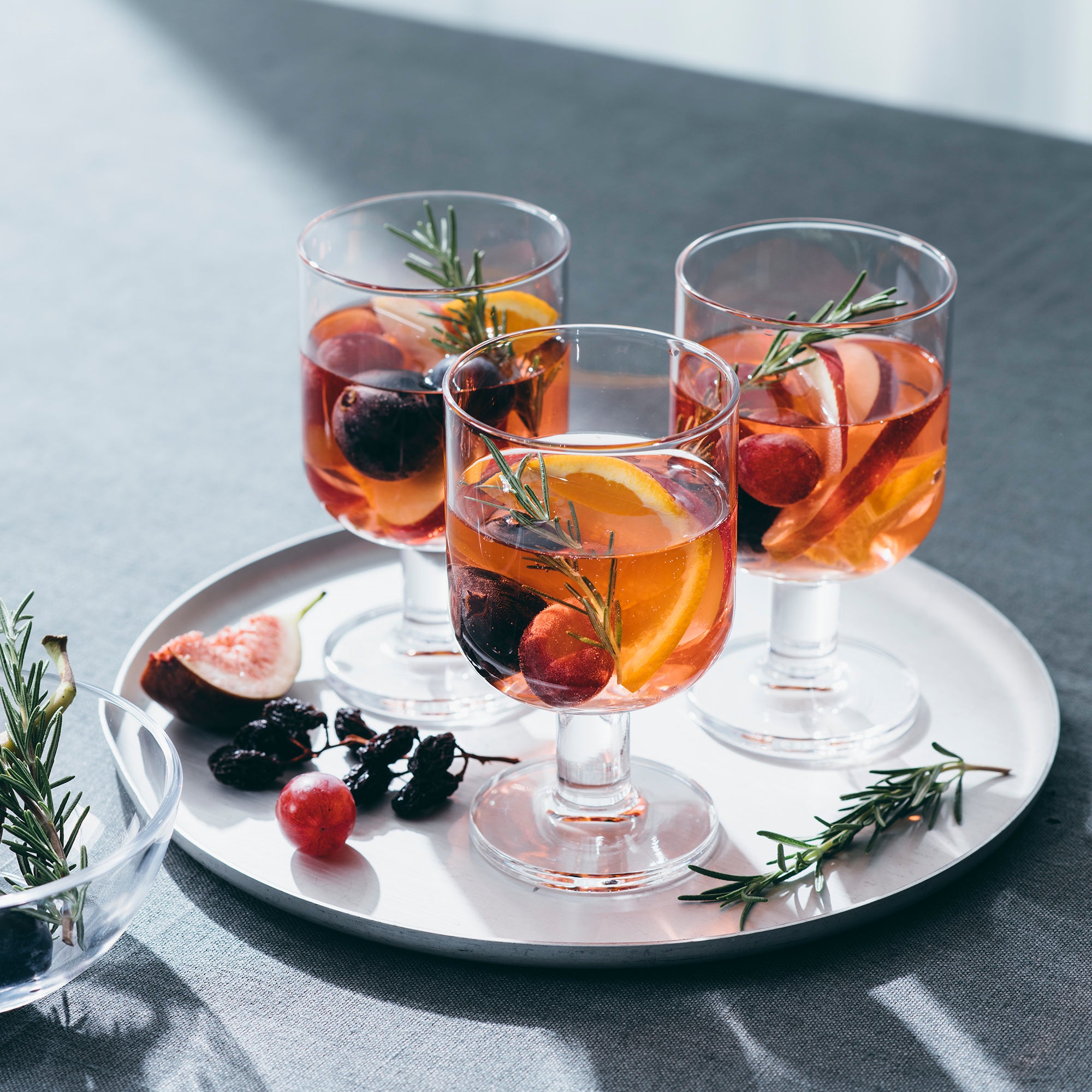 Tempered Glass Stemmed Glass - Medium - Image 2
