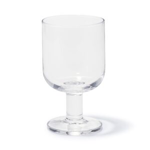 Tempered Glass Stemmed Glass - Medium
