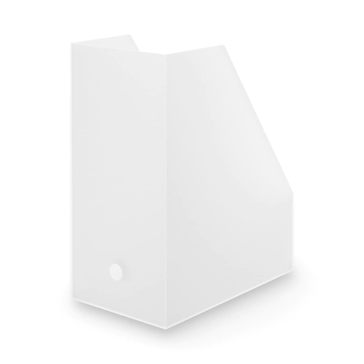 Polypropylene Magazine File Holder - Wide - Clear - Image 2