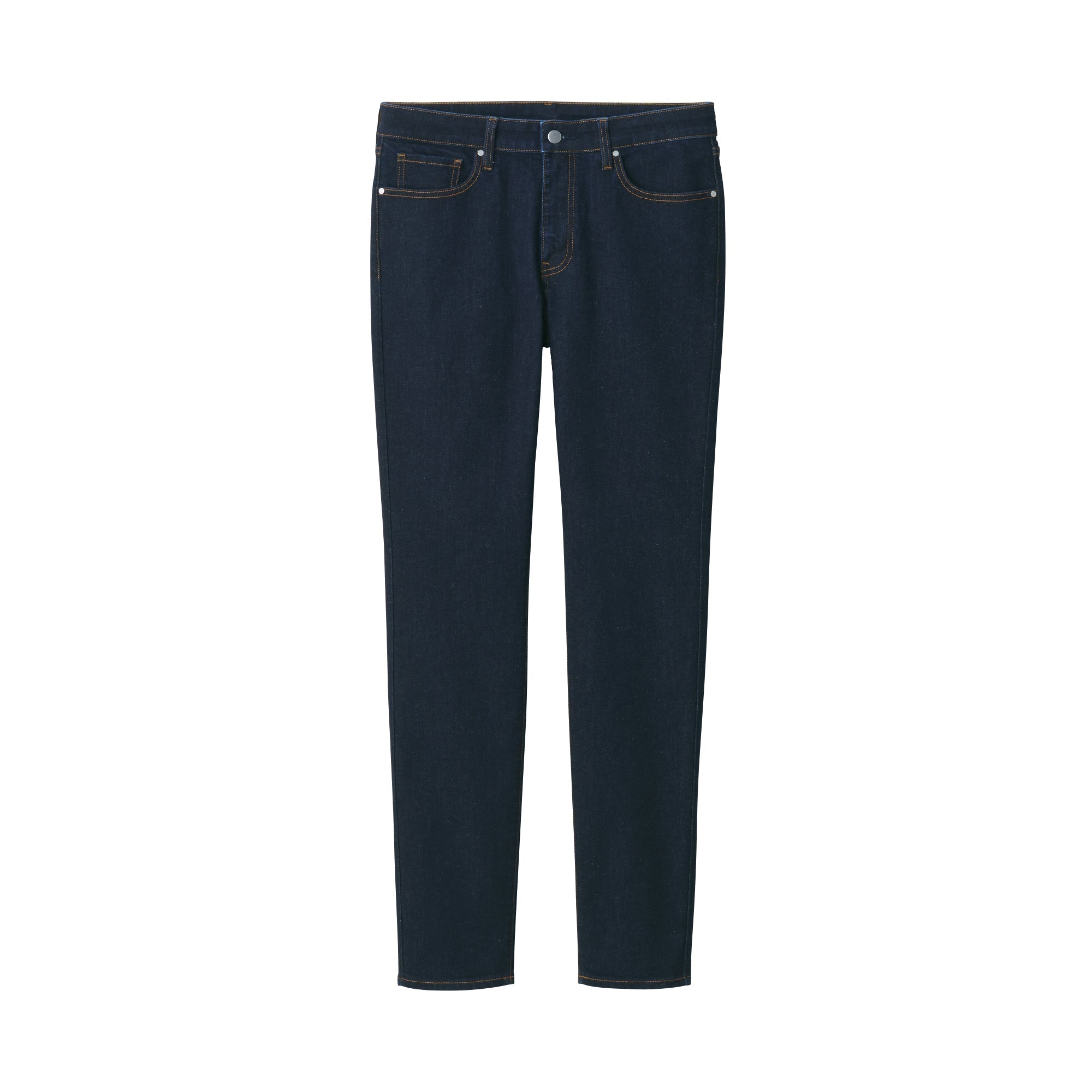 Men's Super Stretch Denim Skinny Pants Dark Navy (L32) - Image 2