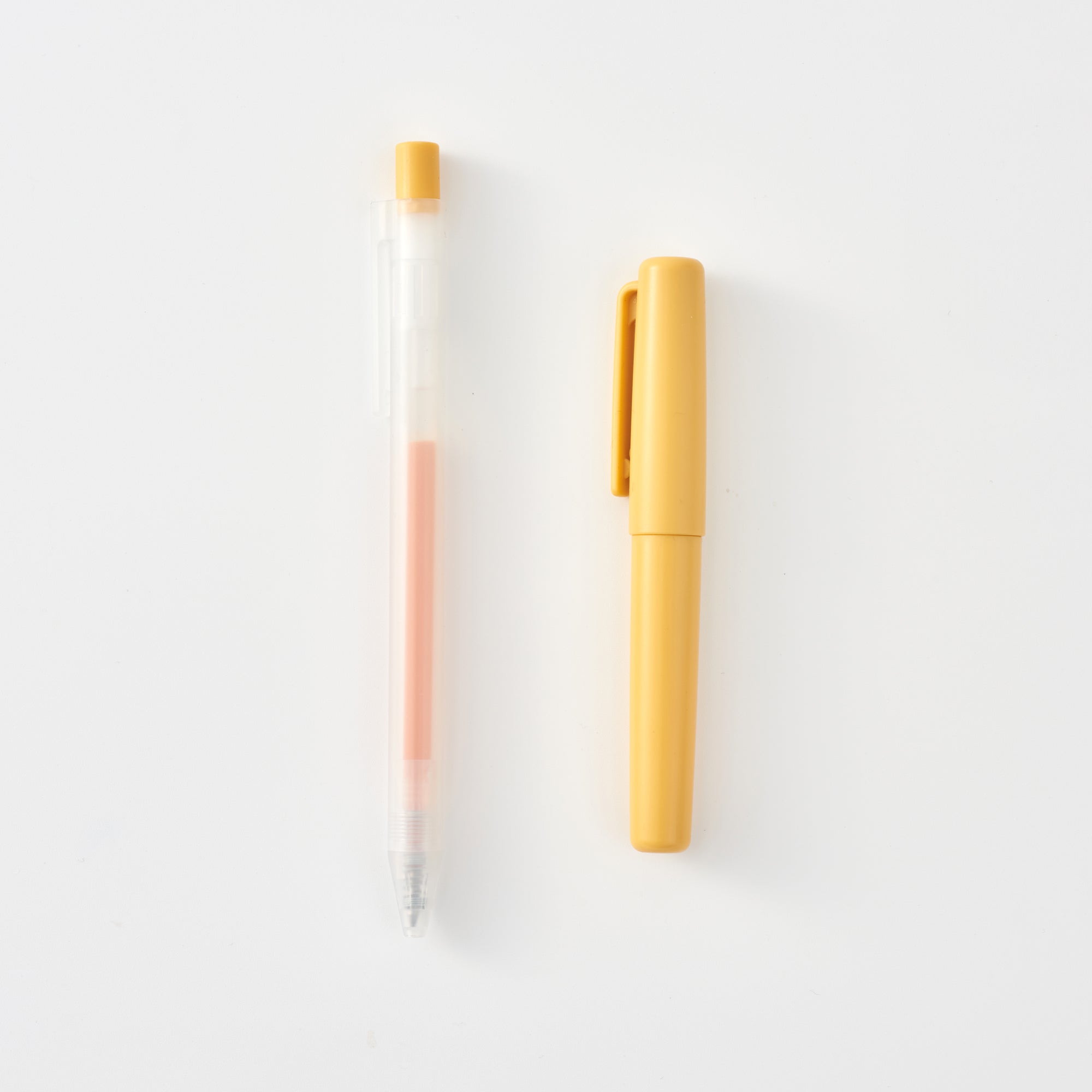 Compact Gel Ink Ballpoint Pen Cap Type 0.5 mm - Gray - Image 5