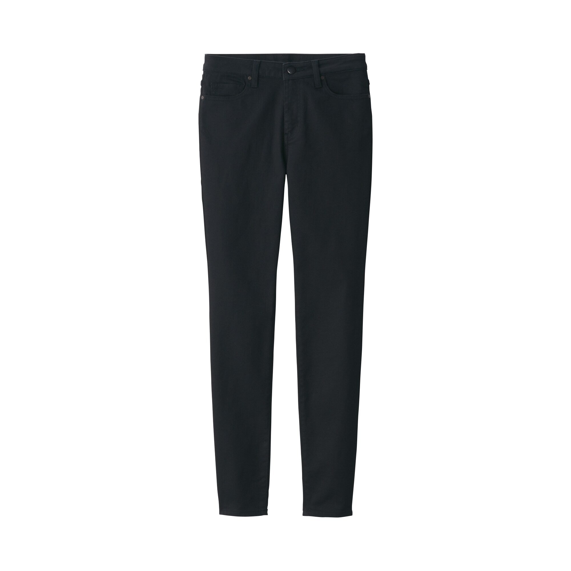 Women's Super Stretch Denim Skinny Pants Black (L 30inch / 75cm) - Image 2