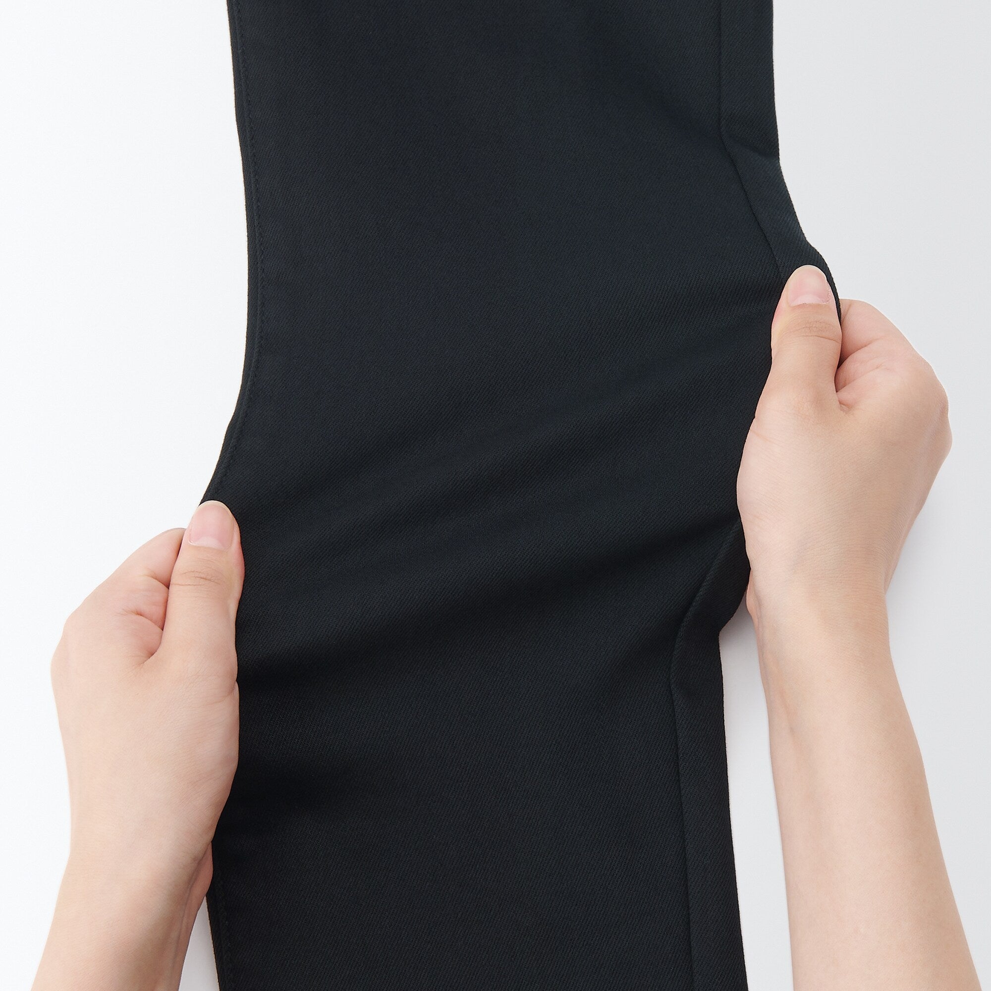Women's Super Stretch Denim Skinny Pants Black (L 30inch / 75cm) - Image 10