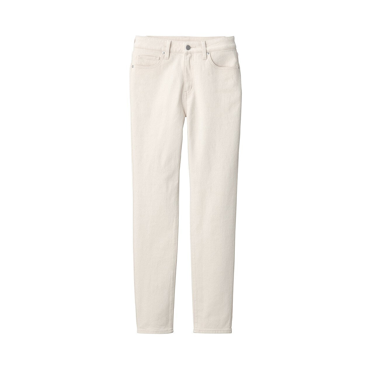 Women's Stretch Denim Slim Pants Natural (L 30inch / 75cm) - Image 2