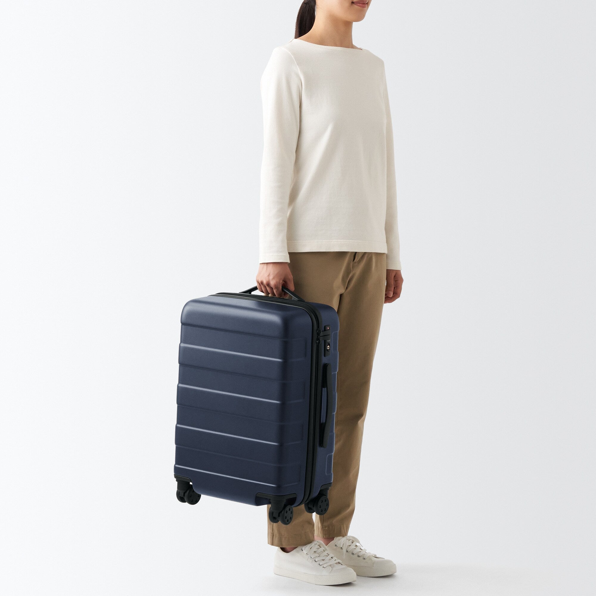 Adjustable Handle Hard Shell Suitcase 36L | Carry-On - Image 81