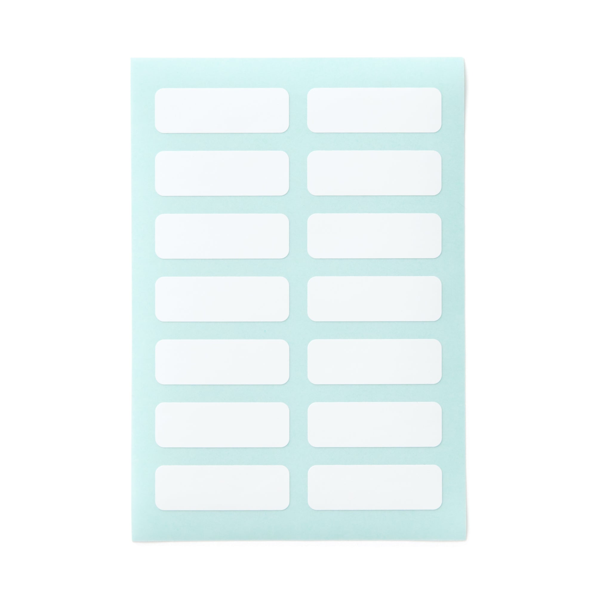 No-Iron Sticker Label 1.2 x 0.4