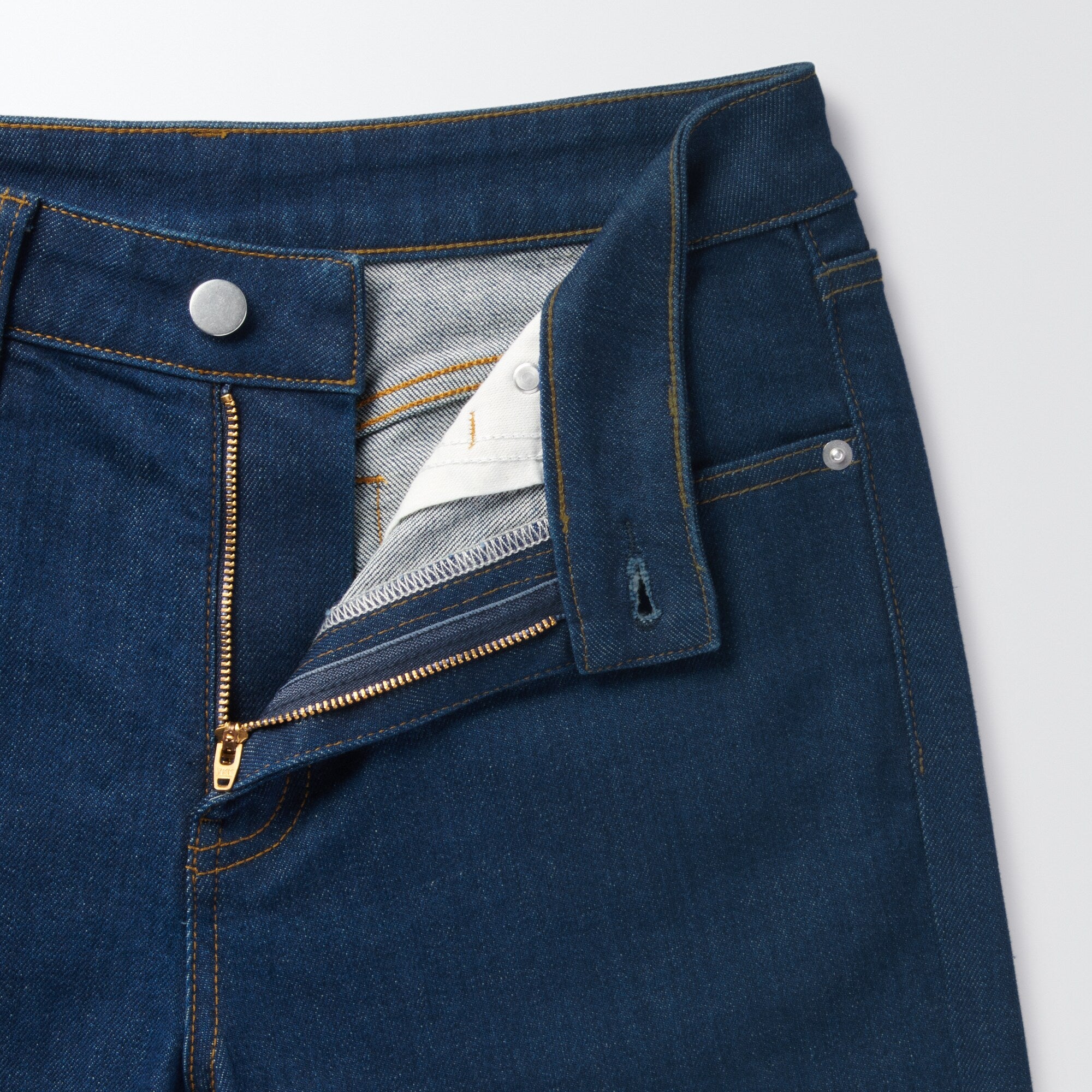 Women's Stretch Denim Slim Pants Blue - Image 9