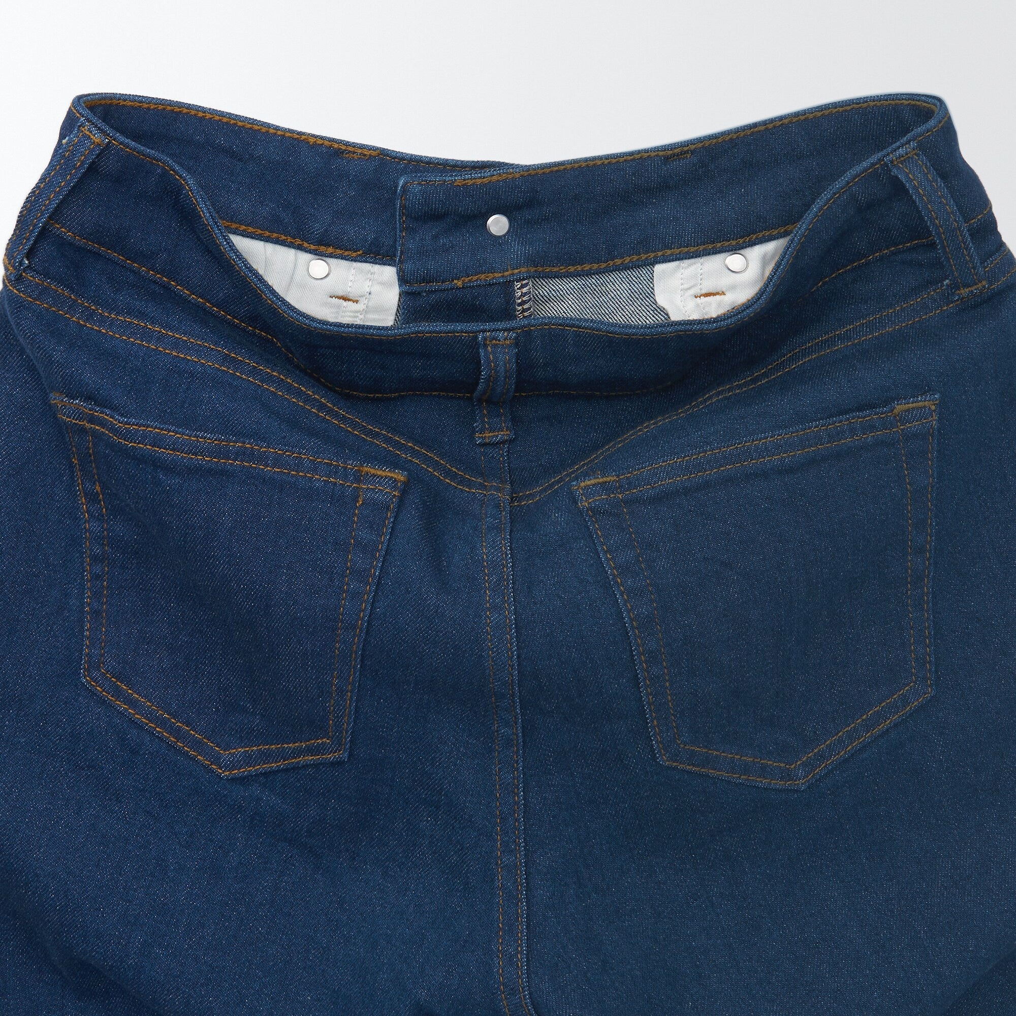 Women's Stretch Denim Slim Pants Blue - Image 10