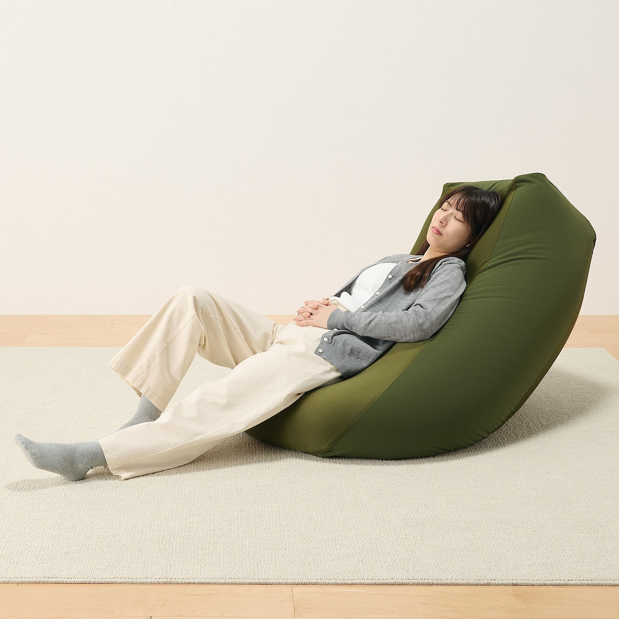 Polyester Plain Weave Cover For Rectangular Body Fit Cushion - Khaki (Cushion Sold Separately) - Image 5