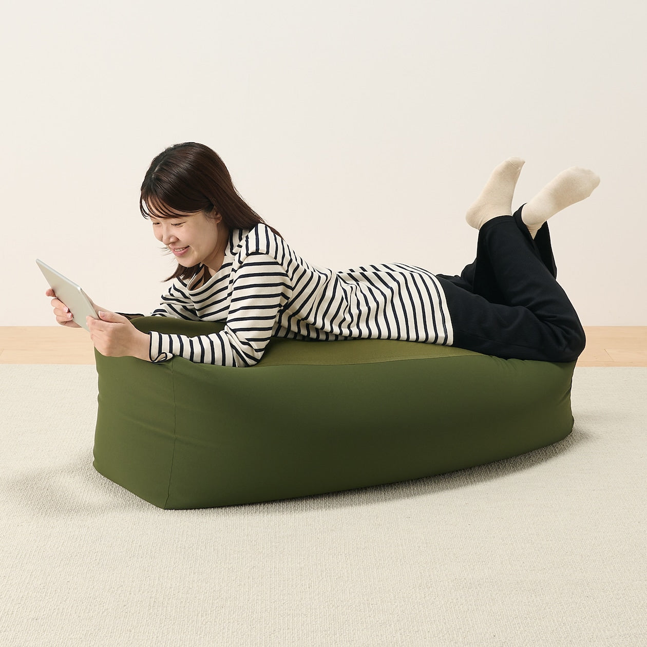 Polyester Plain Weave Cover For Rectangular Body Fit Cushion - Khaki (Cushion Sold Separately) - Image 6