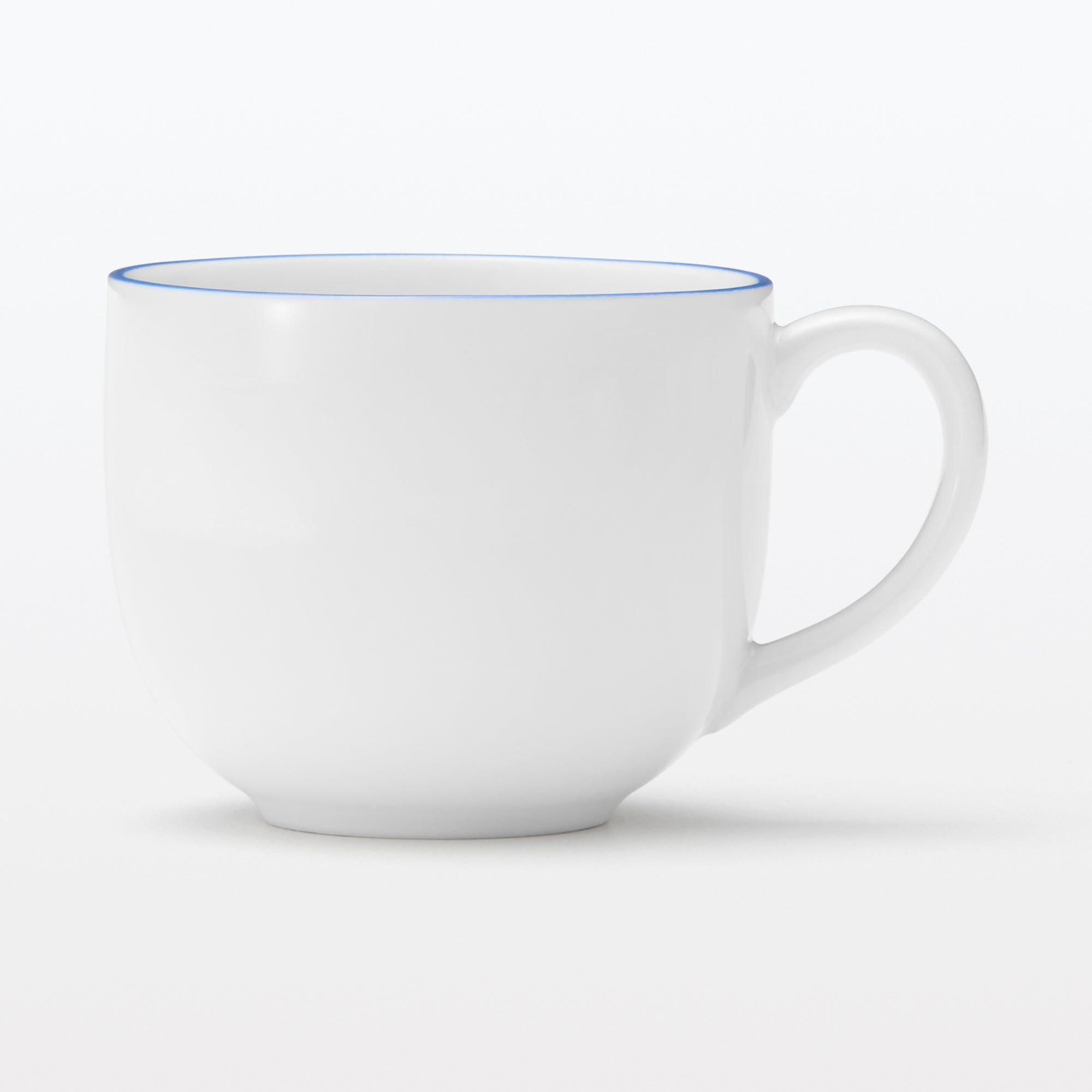 Everyday Tableware Coffee Cup - Blue Stripe - Image 2