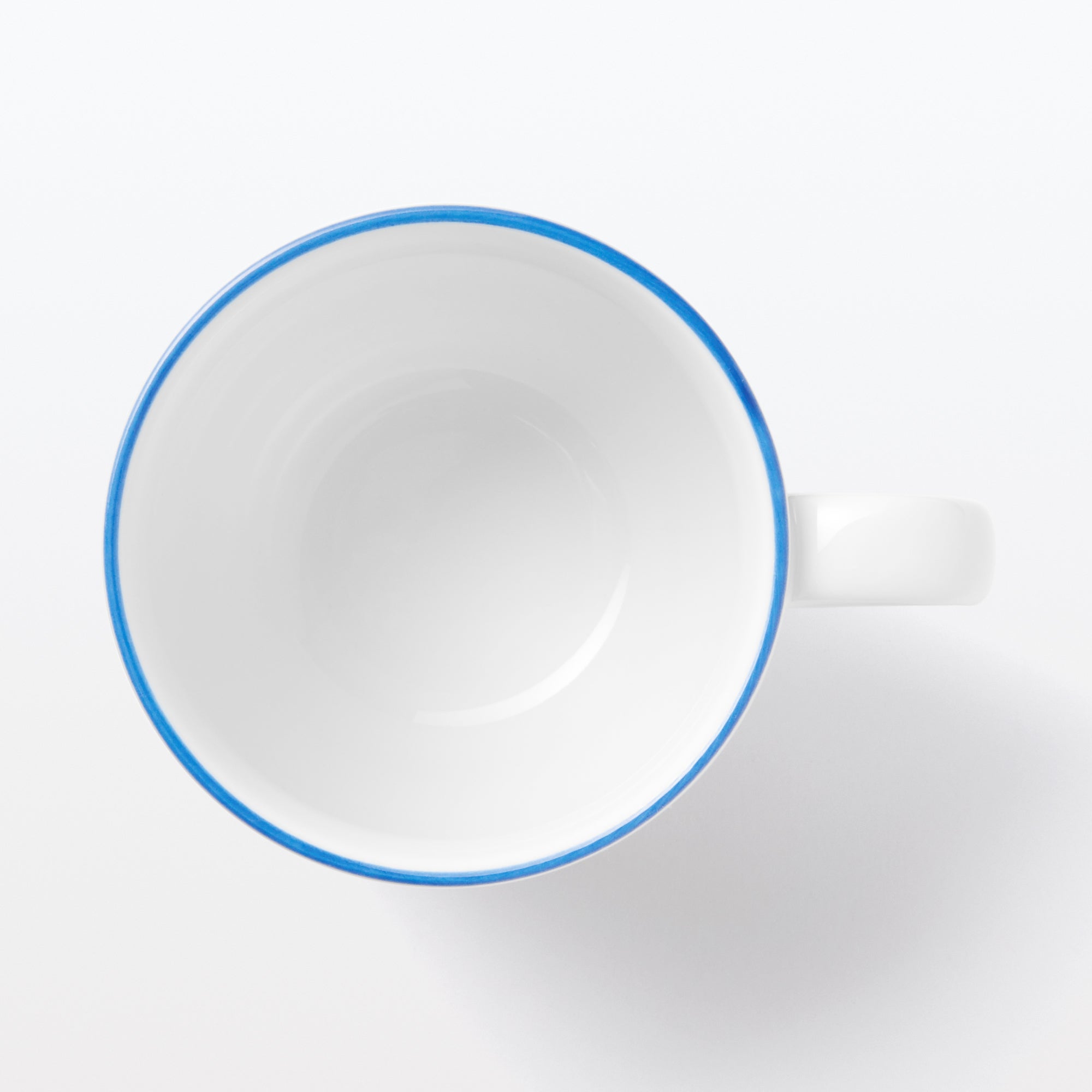 Everyday Tableware Coffee Cup - Blue Stripe - Image 3