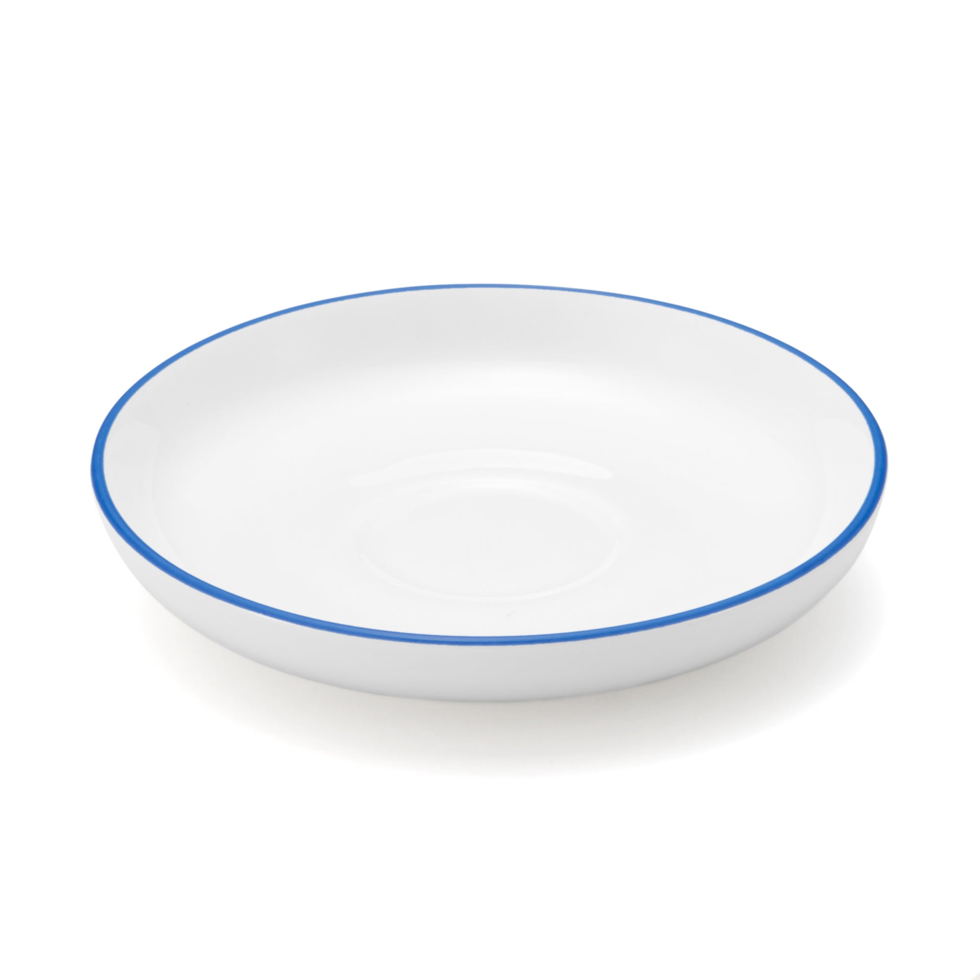 Everyday Tableware Demitasse Saucer - Blue Stripe